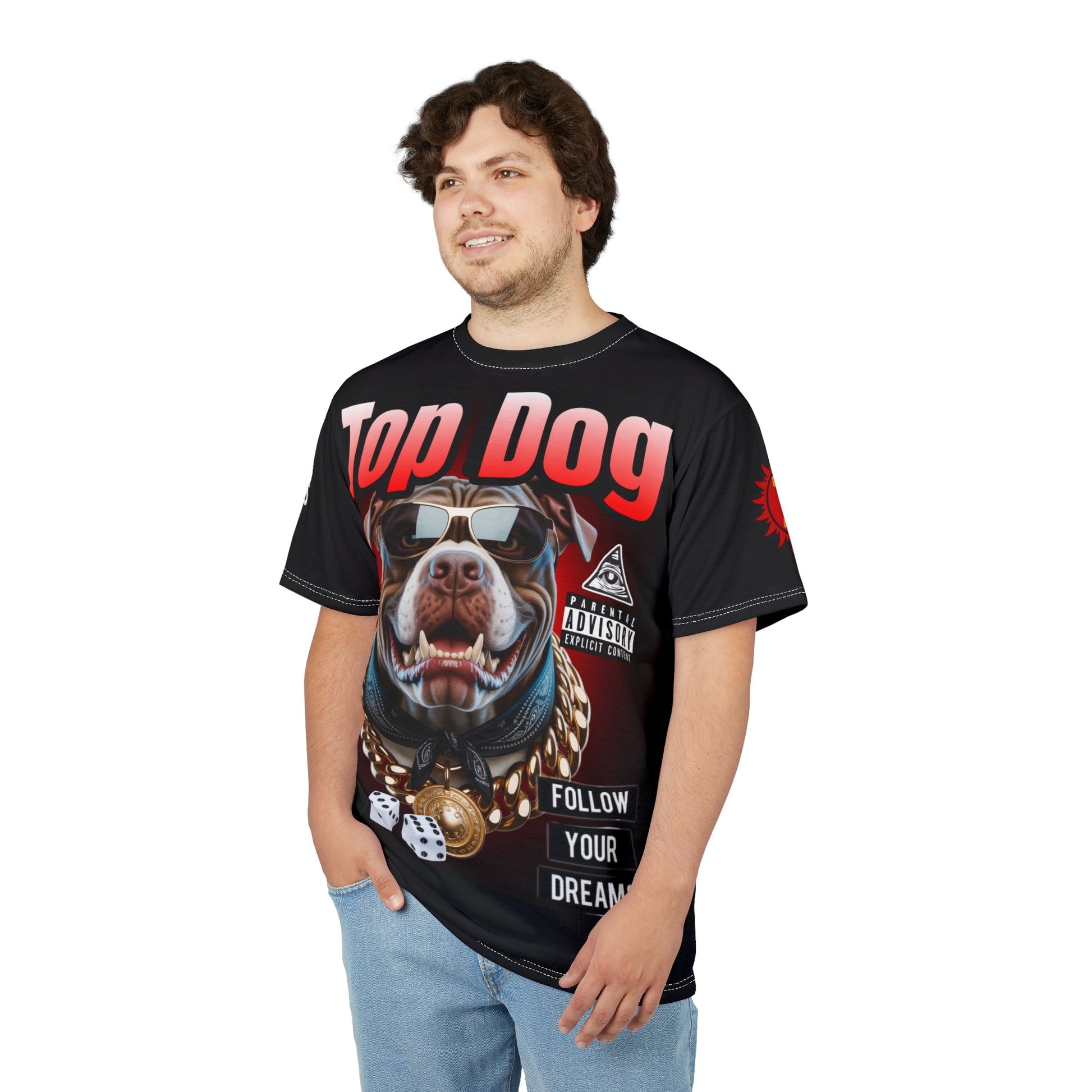 Top Dog LD&P APPAREL GRAPHIC T-Shirt BLACK