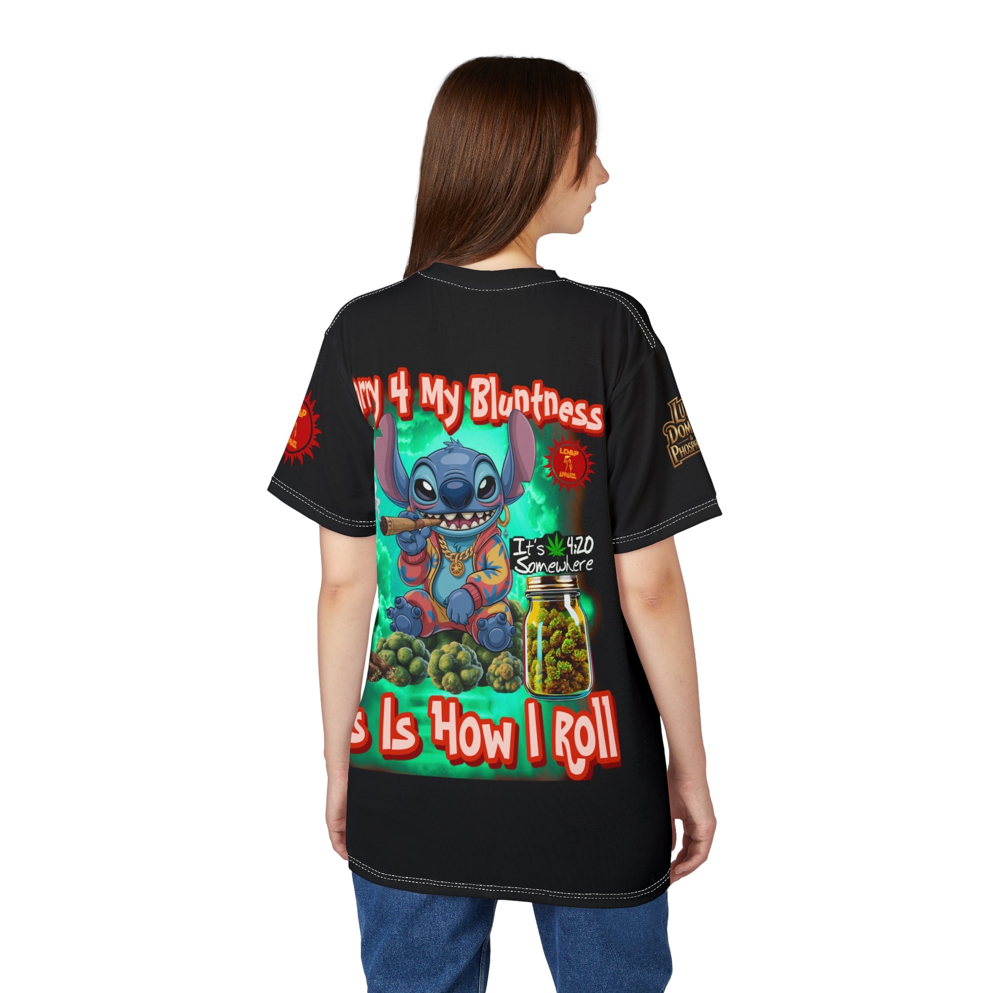Graphic Tee — "Sorry 4 My Bluntness" Black