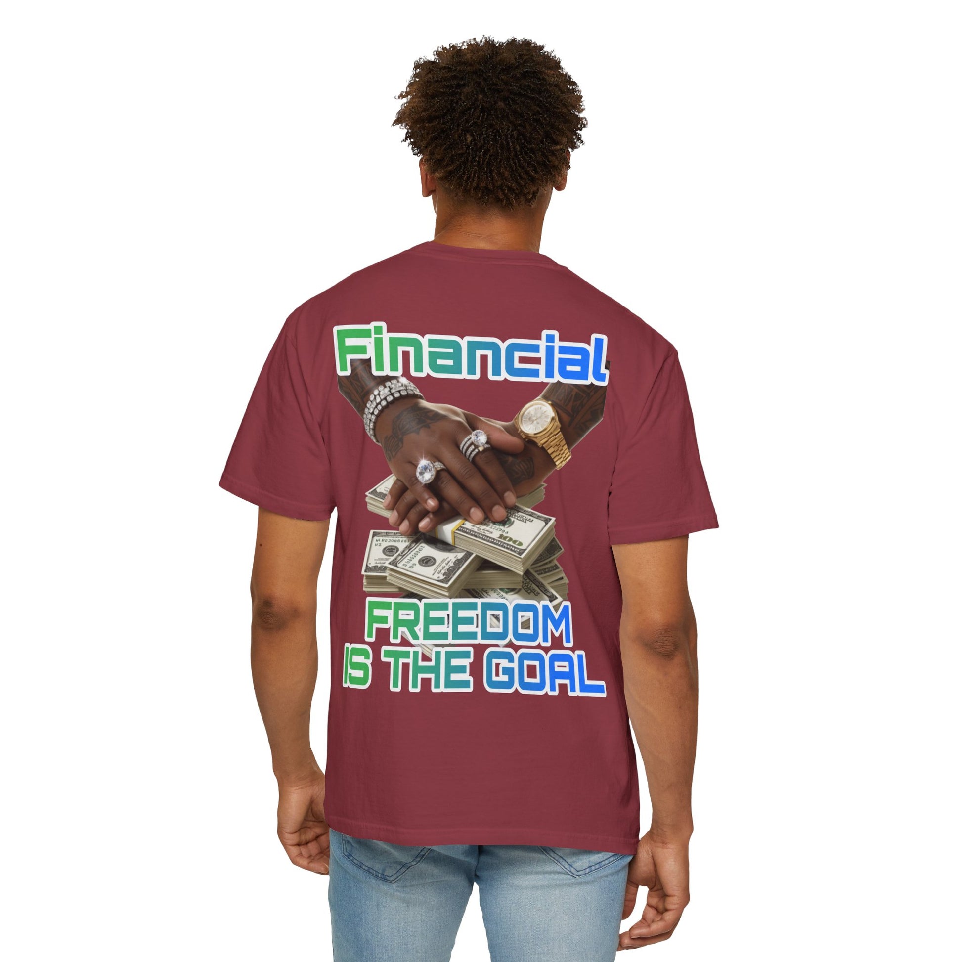 Financial Freedom Unisex T-shirt - 'Financial Freedom is The Goal' Design