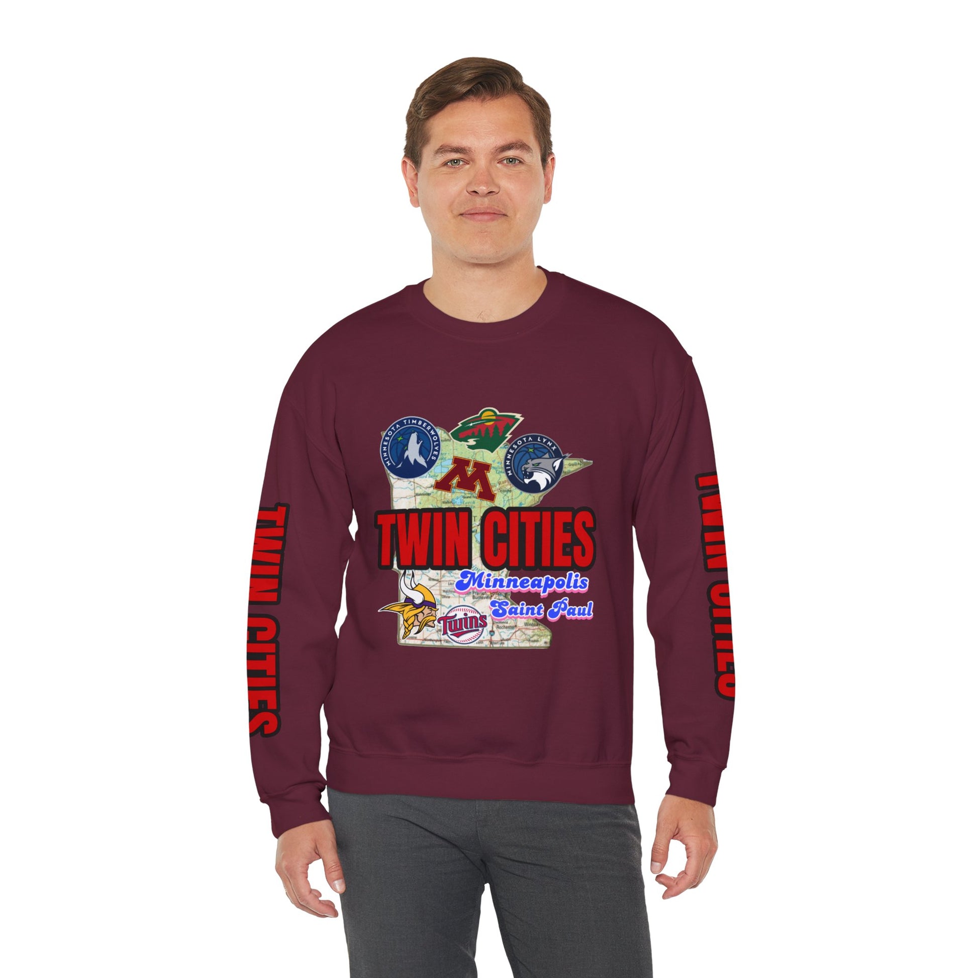 Crewneck Sweatshirt TWIN CITIES Urban Design