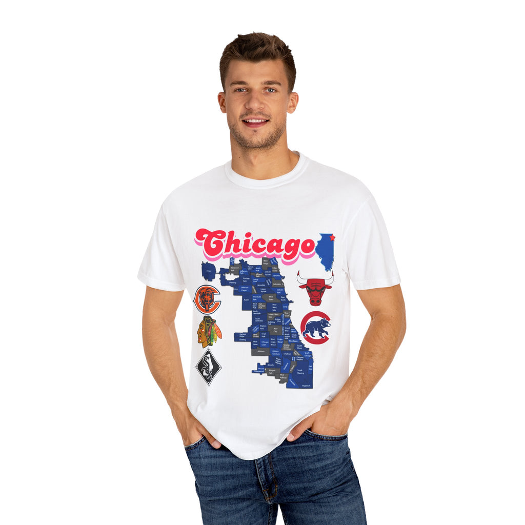 Chicago Unisex T-shirt - Vintage Chicago Design