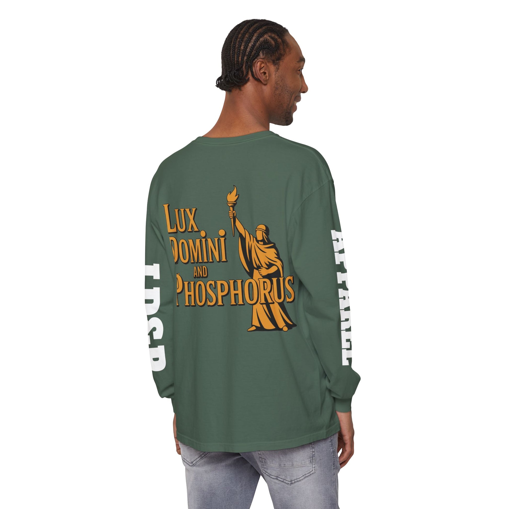 Long Sleeve T-Shirt Lux Domini and Phosphorus LD&P Apparel Design