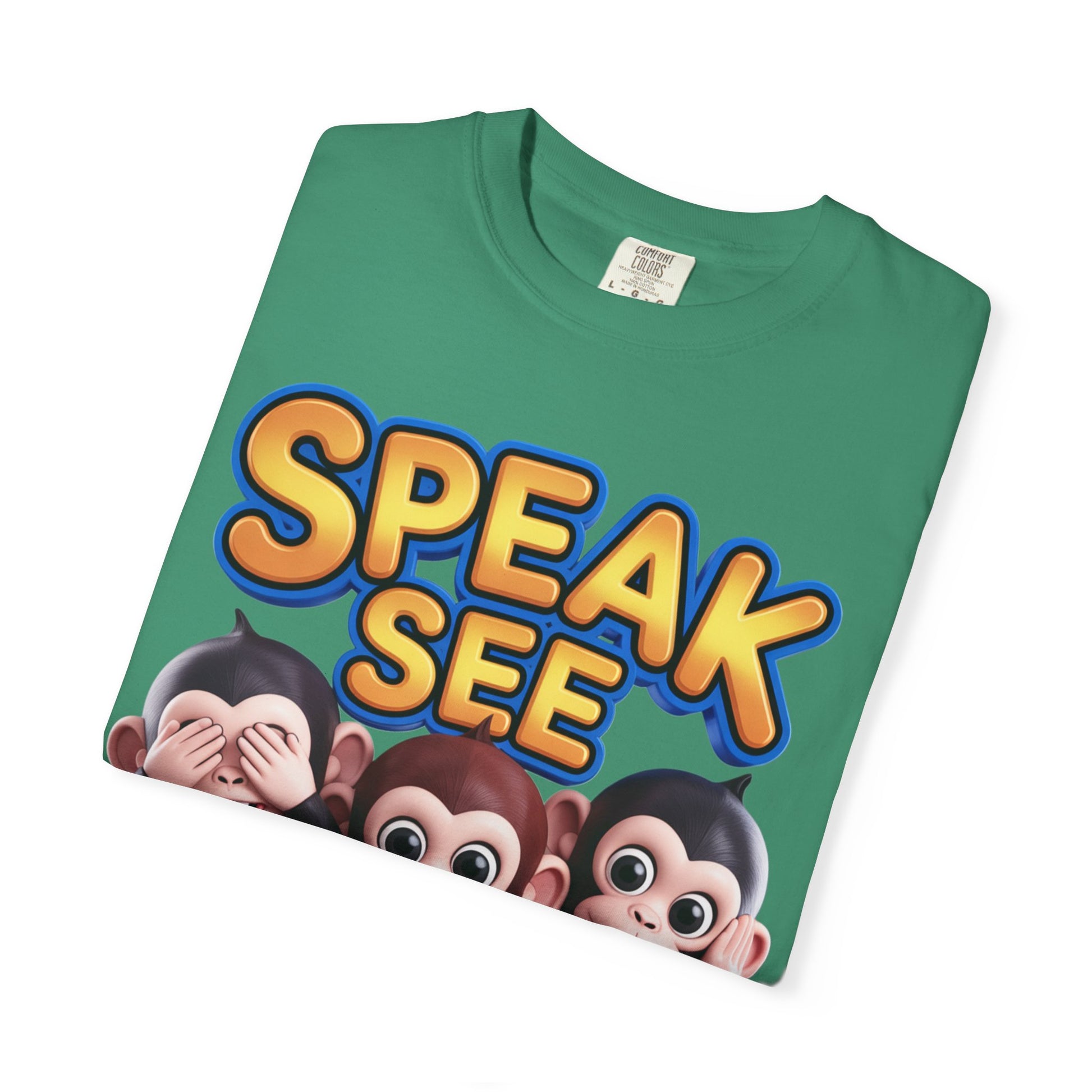 Graphic T-Shirt Speak See Hear No Evil