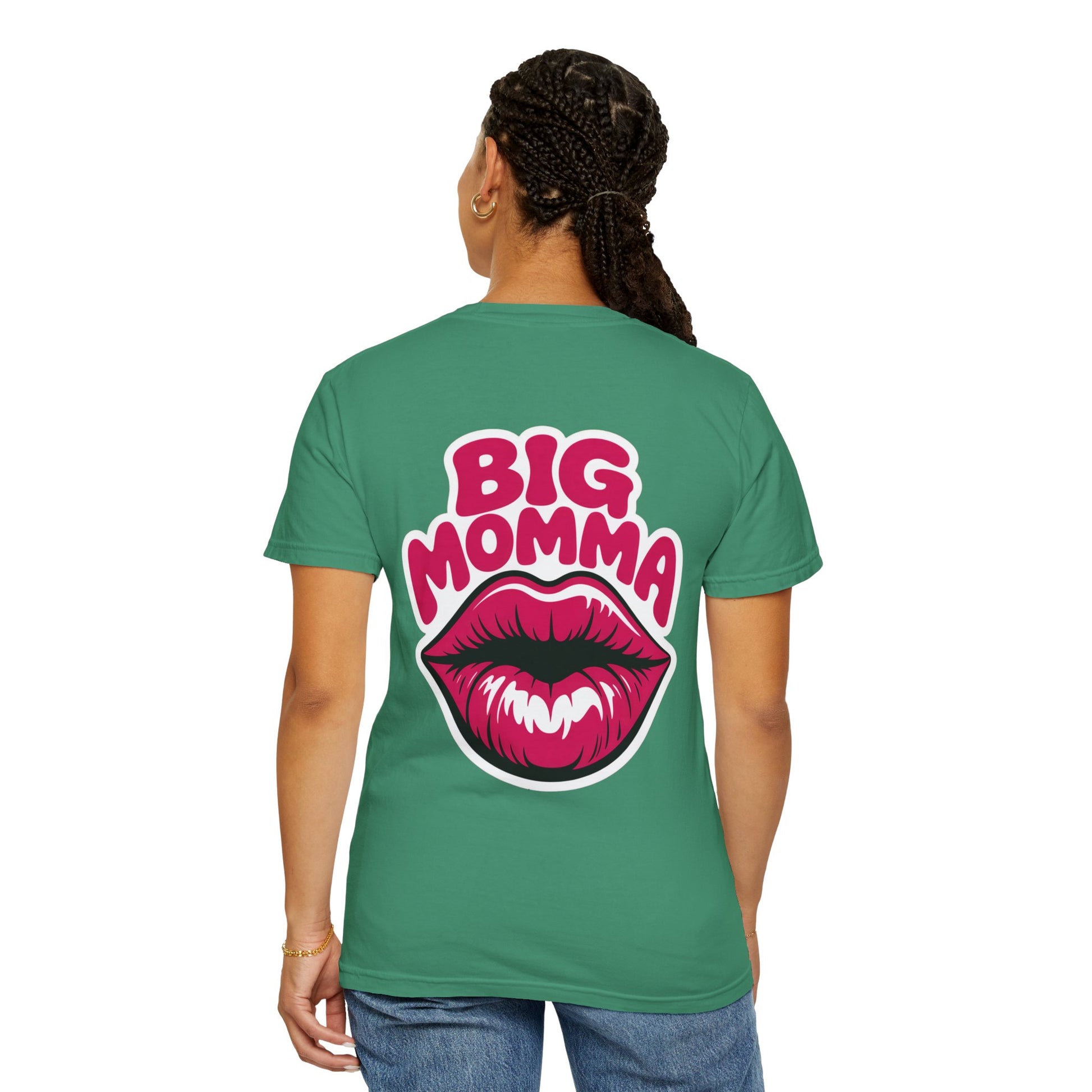 Dyed T-shirt - Big Moma Print