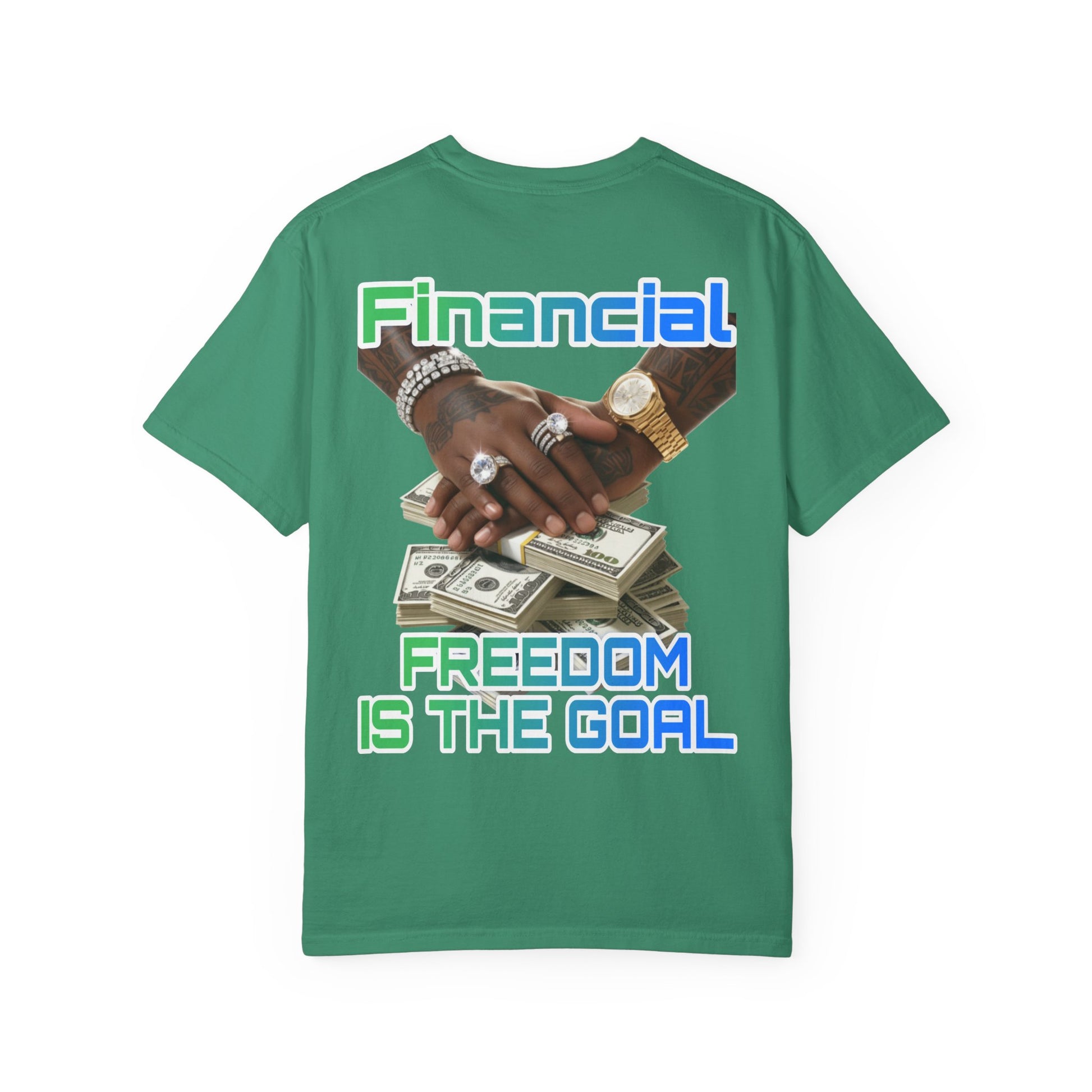 Financial Freedom Unisex T-shirt - 'Financial Freedom is The Goal' Design