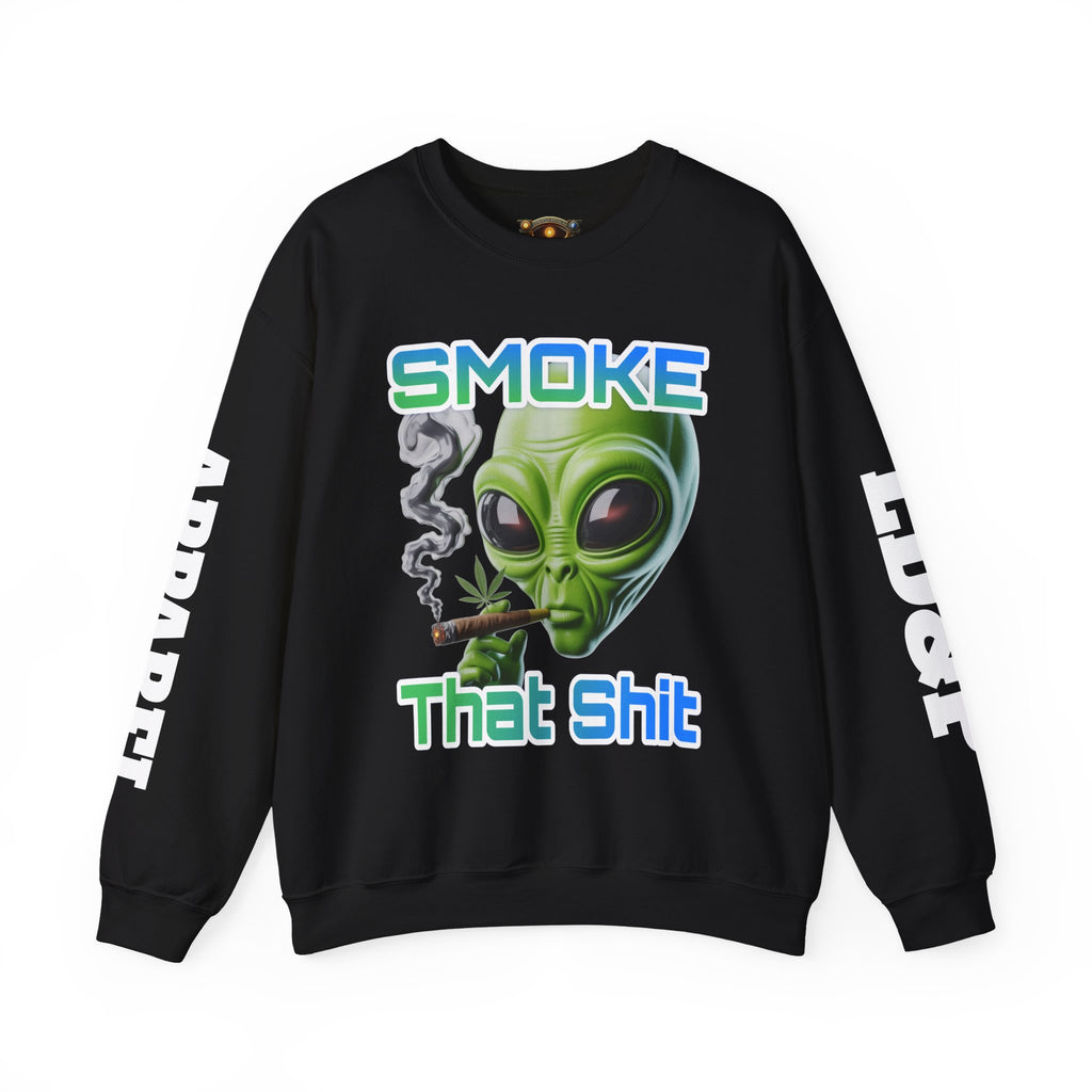 Crewneck Sweatshirt - Smoke That LD&P APPAREL Design