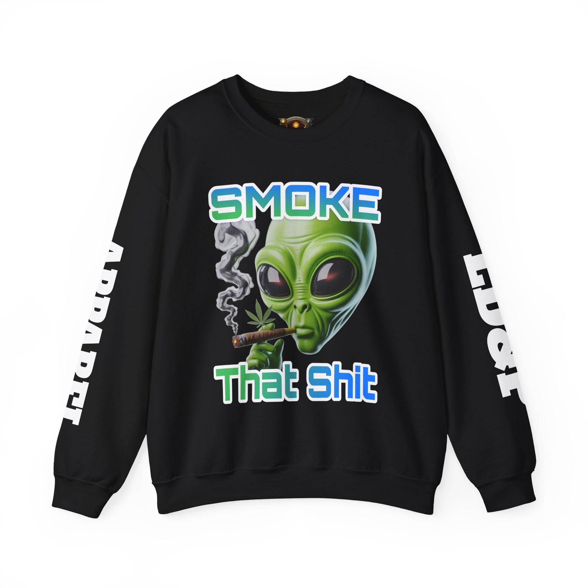 Crewneck Sweatshirt - Smoke That LD&P APPAREL Design
