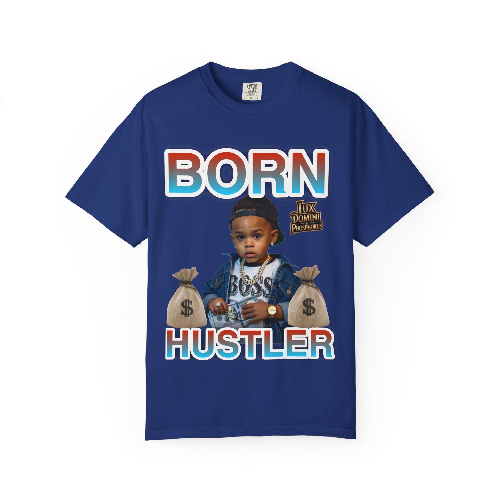 Garment-Dyed T-shirt BORN HUSTLER LD&P APPAREL