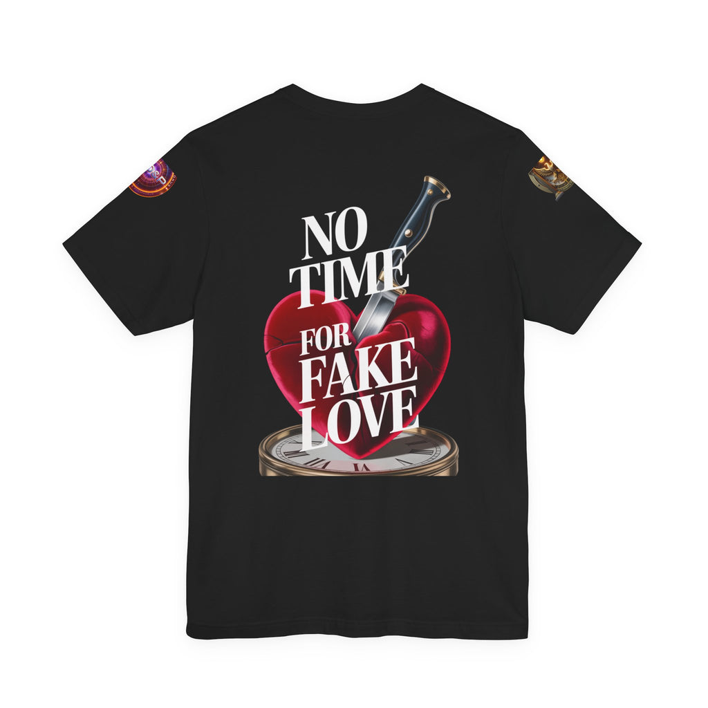 Short Sleeve Tee - No Fake Love Design