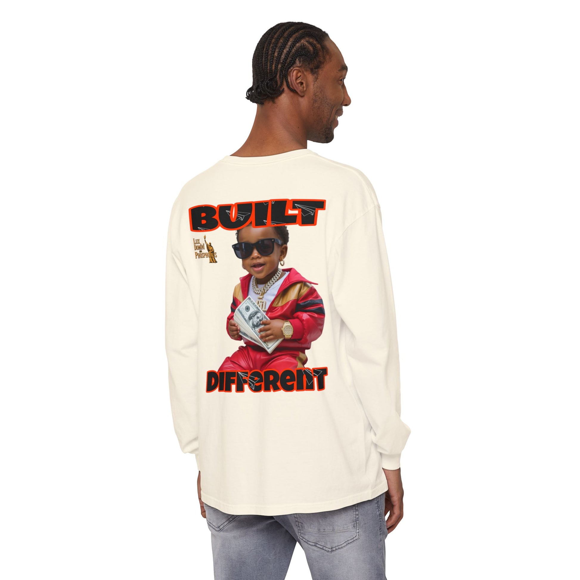 Long Sleeve T-Shirt - Built Different LD&P Apparel Design