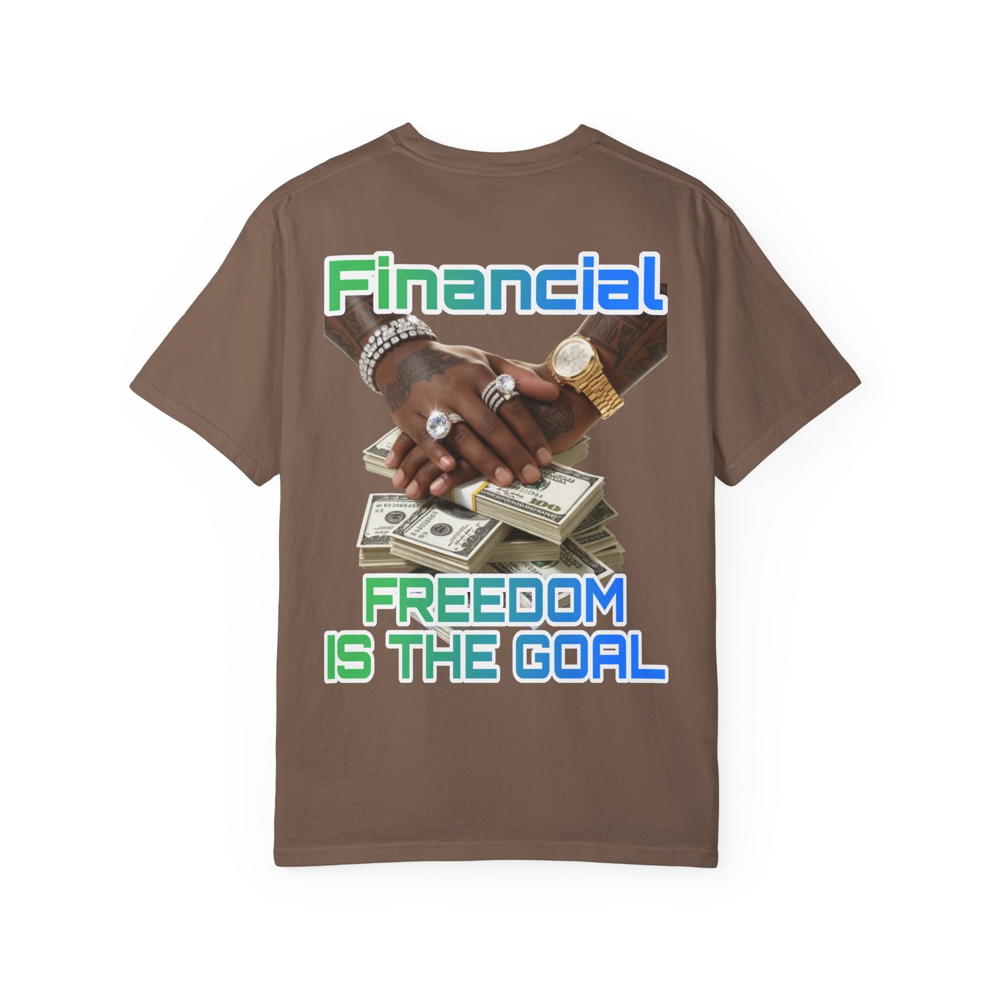 Financial Freedom Unisex T-shirt - 'Financial Freedom is The Goal' Design