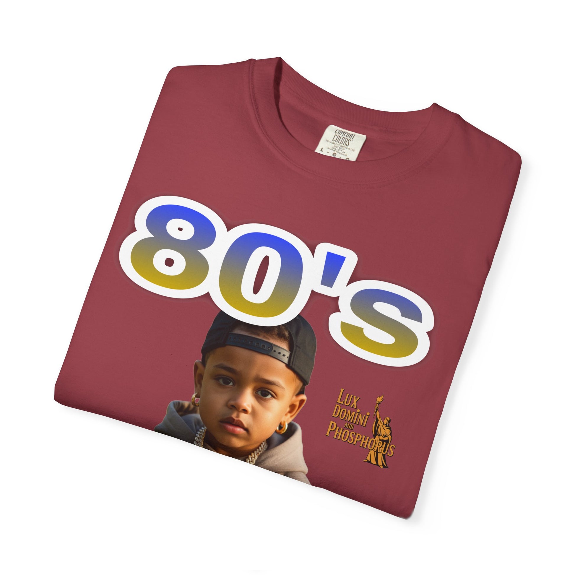80s Baby Unisex Garment-Dyed T-shirt - LD&P APPAREL