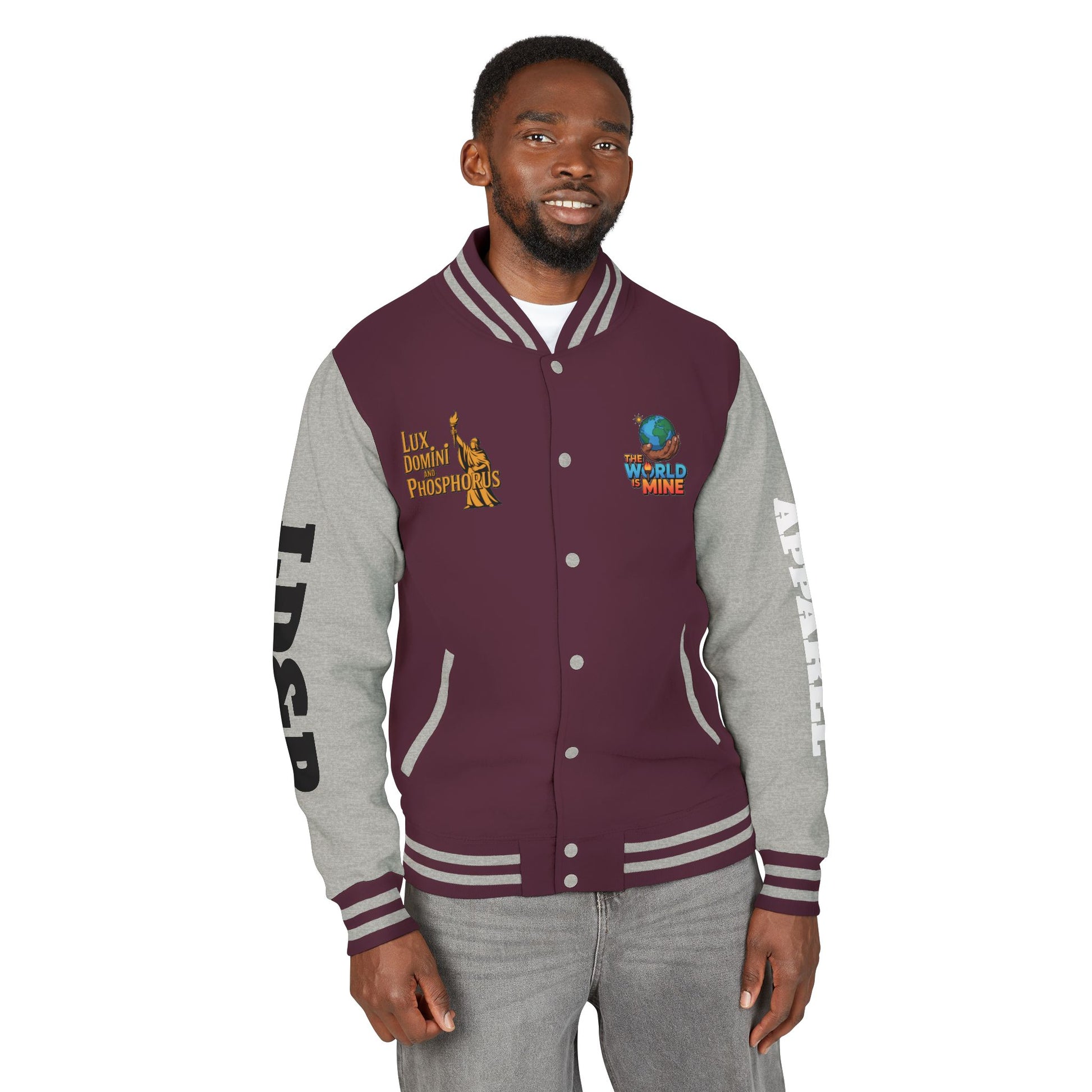 Letterman Jacket - The World is Mine LD&P APPAREL Design