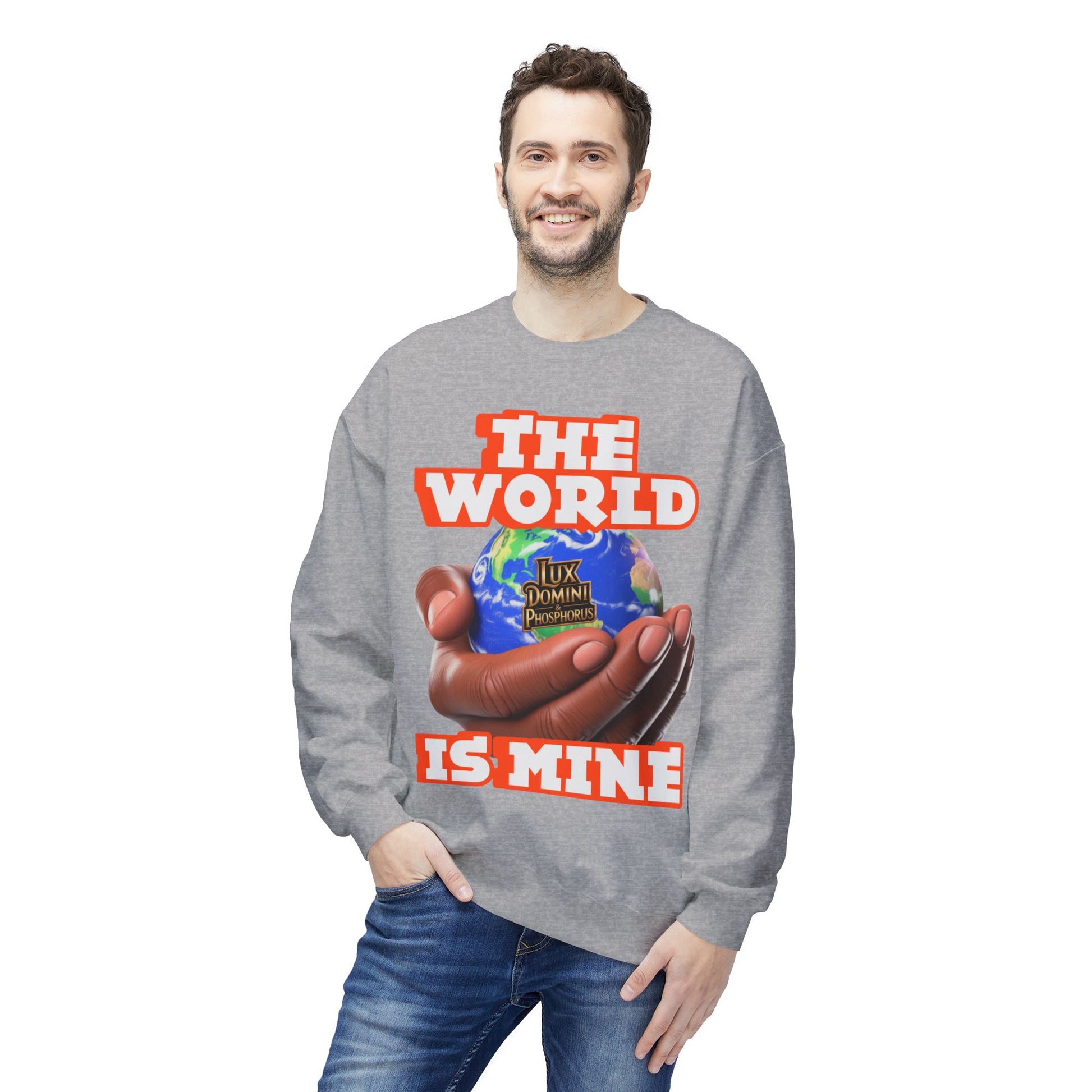 "The World Is Mine" Crewneck Sweatshirt