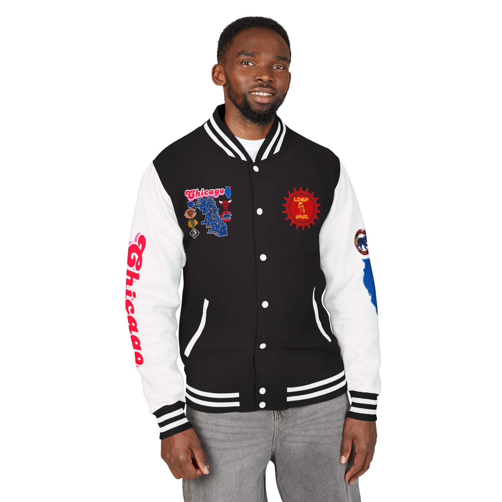 Letterman Jacket Chicago Design