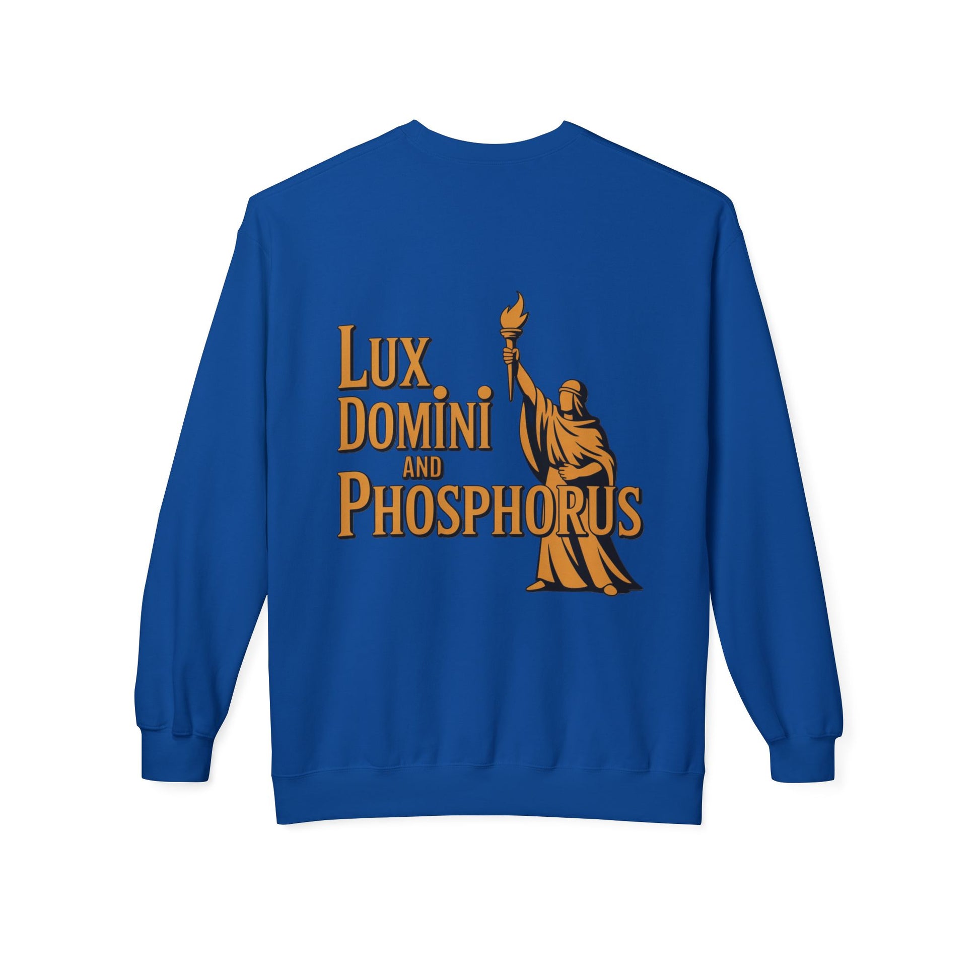"Lux Domini and Phosphorus" crew-neck sweatshirt