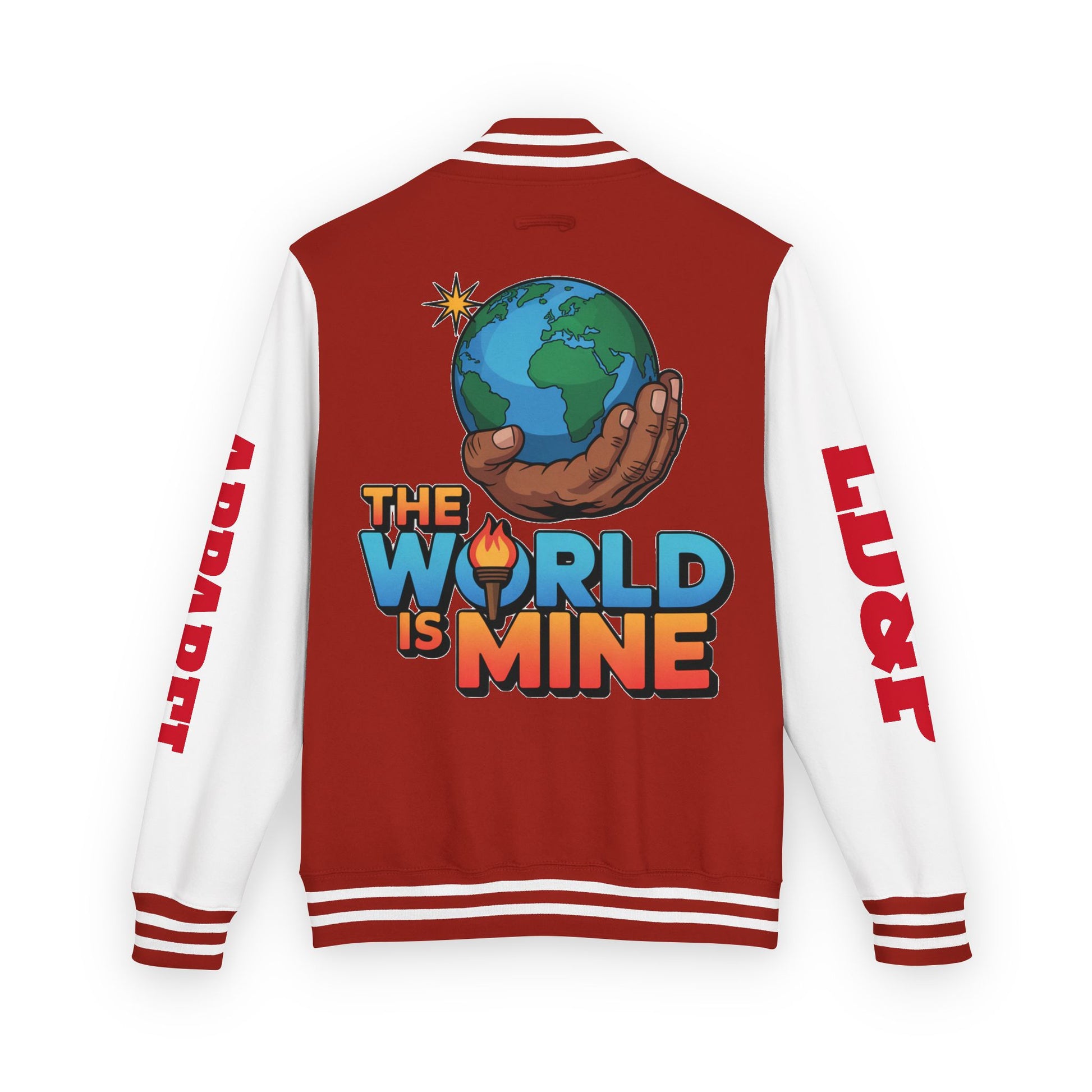 Letterman Jacket - The World is Mine LD&P APPAREL Design