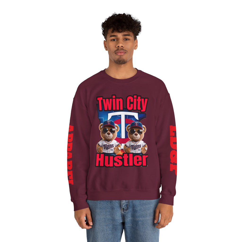 Crewneck Sweatshirt Twin City Hustler LD&P Apparel Design