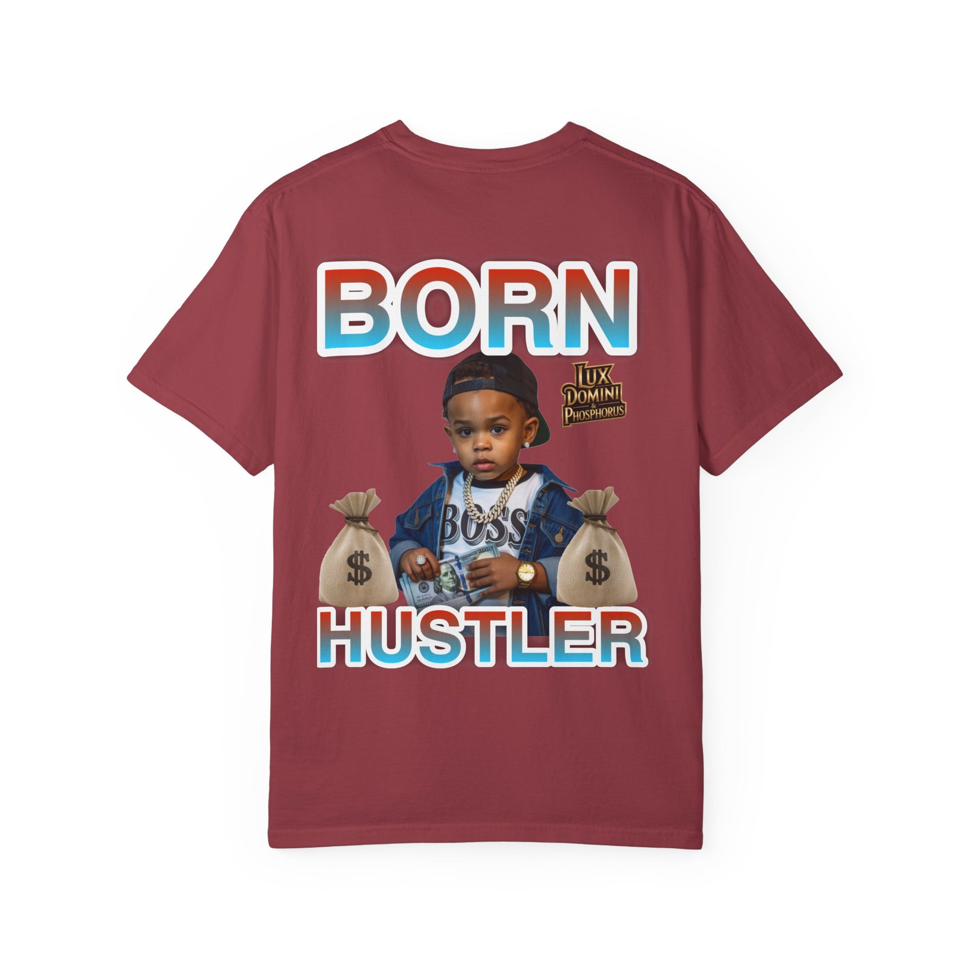 Garment-Dyed T-shirt BORN HUSTLER LD&P APPAREL