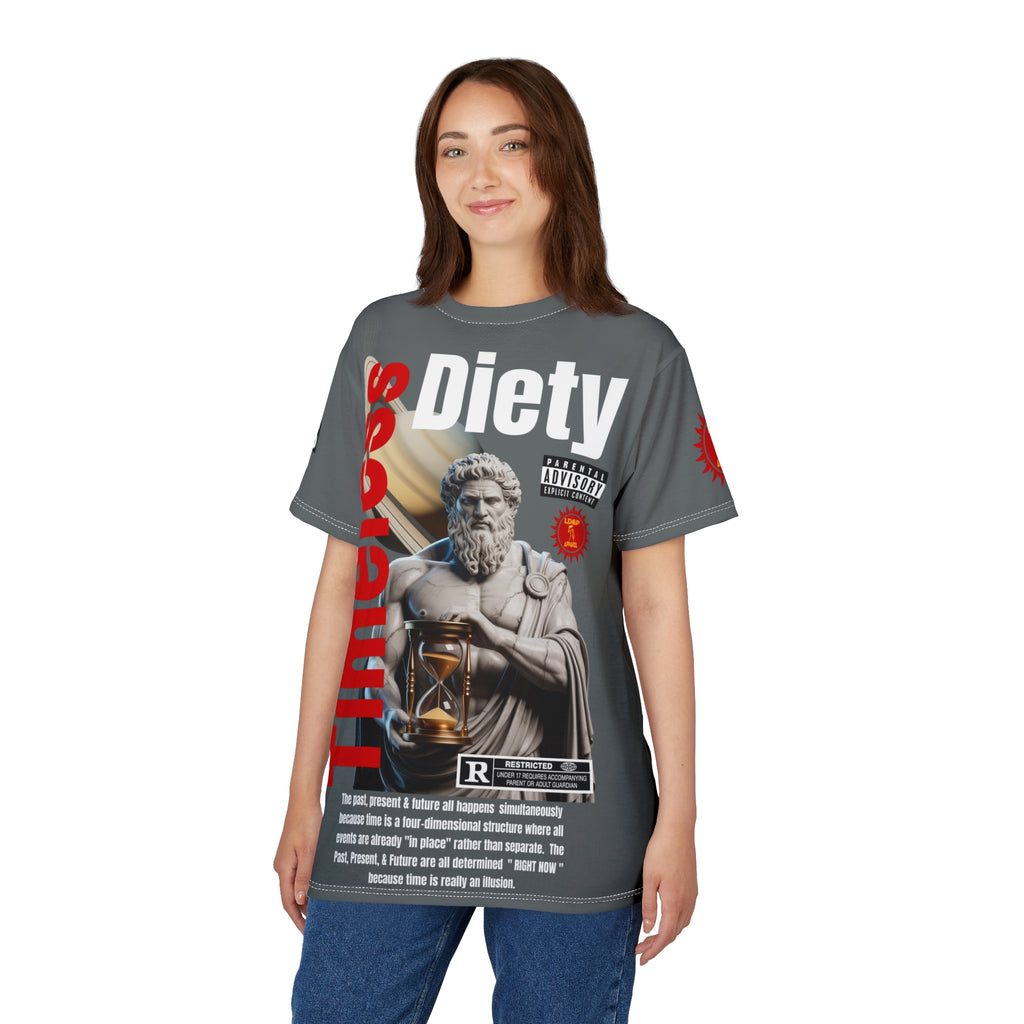 Timeless Diety Graphic Tee LD&P APPAREL Dark Grey