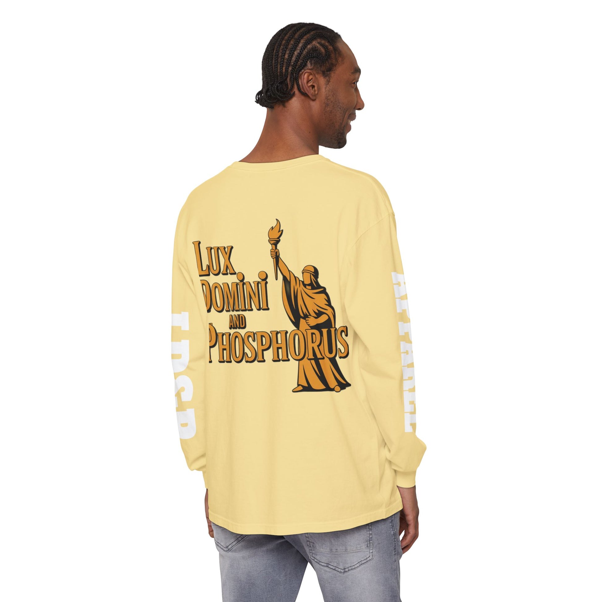 Long Sleeve T-Shirt Lux Domini and Phosphorus LD&P Apparel Design
