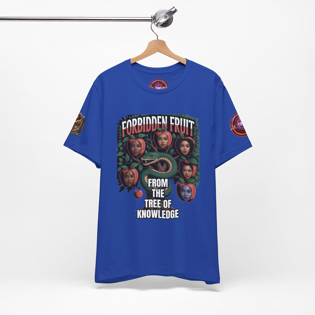 Short Sleeve Tee - Tree of Knowledge Forbidden Fruit Design