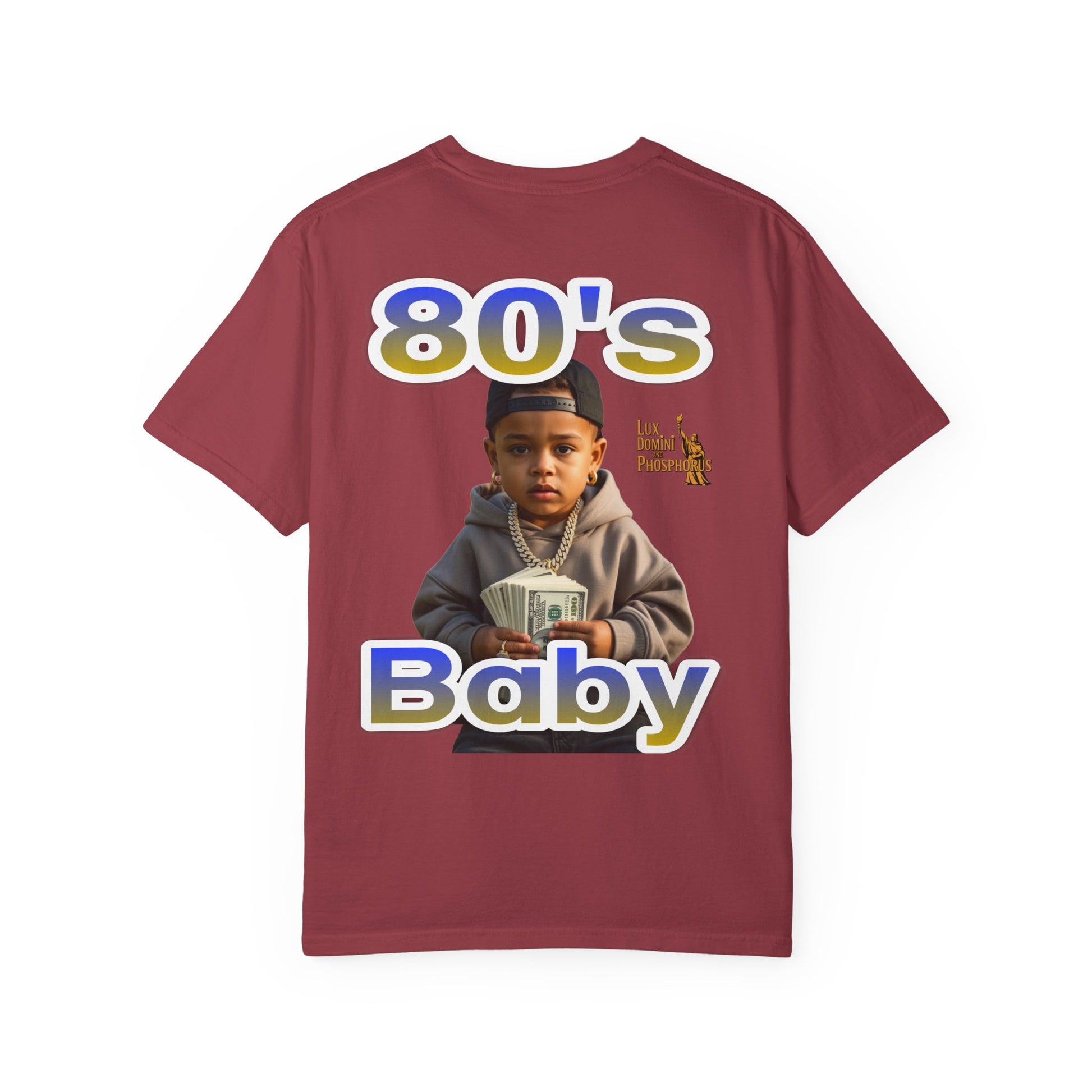 80s Baby Unisex Garment-Dyed T-shirt - LD&P APPAREL