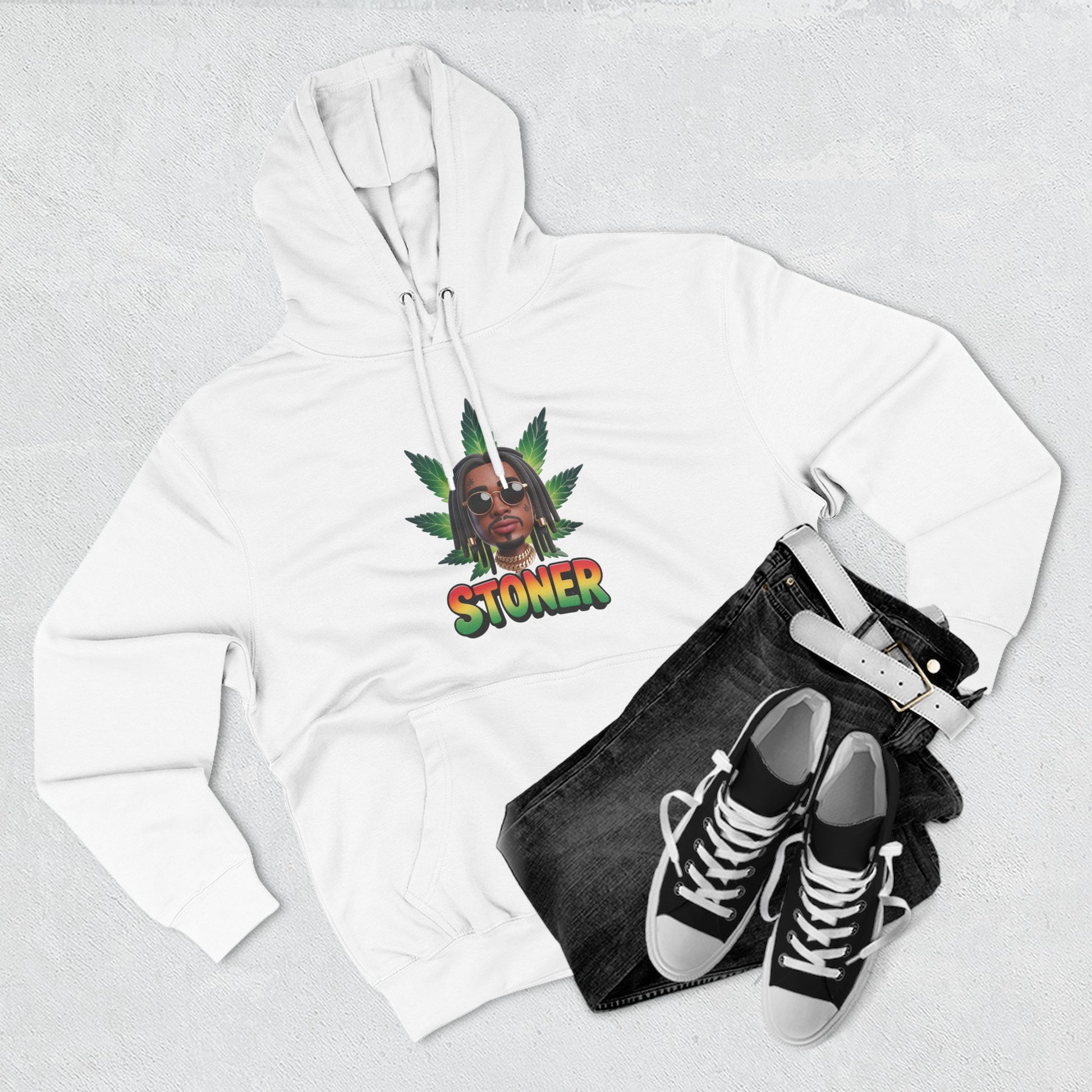 Fleece Hoodie - Stoner Vibes