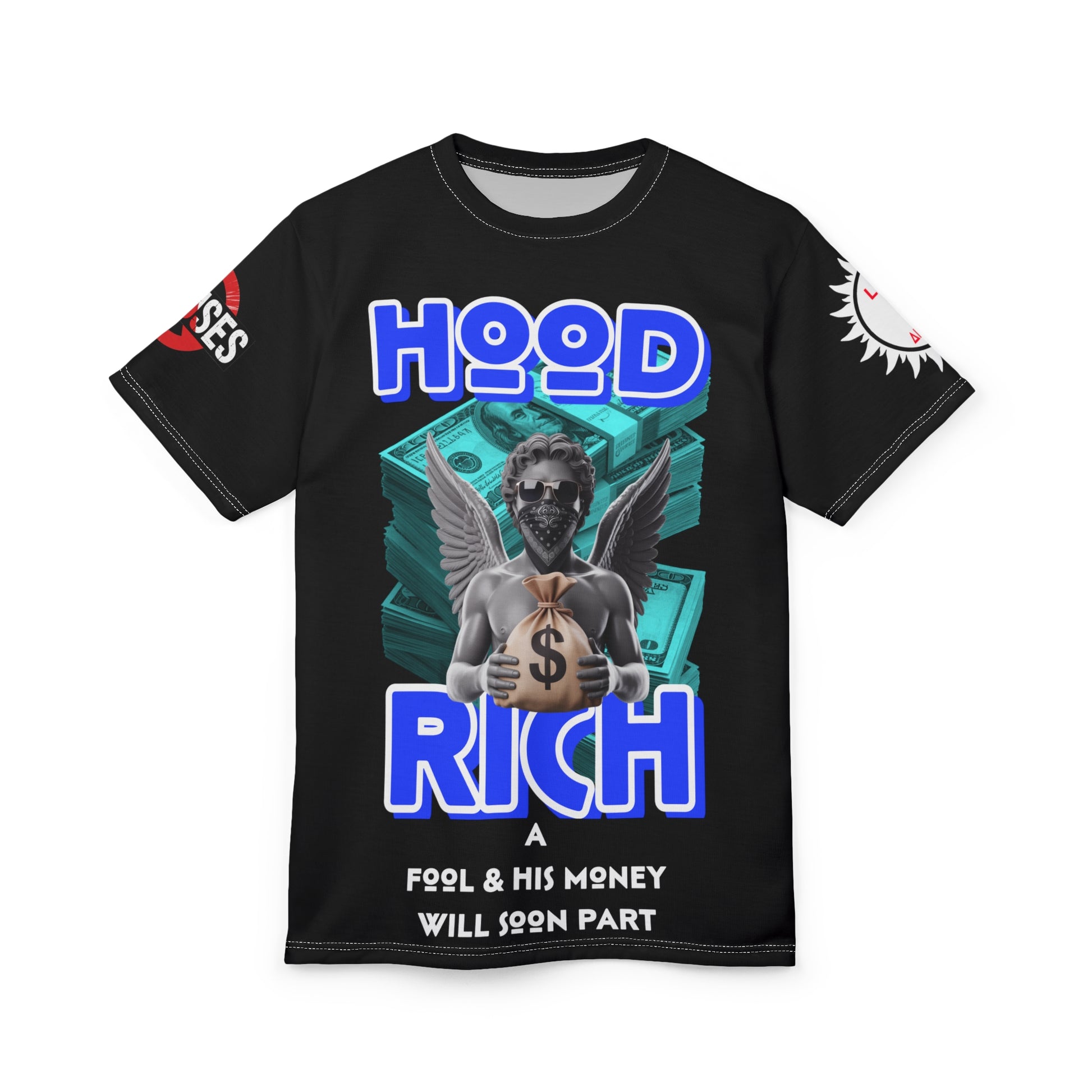 Hood Rich Graphic Tee LD&P APPAREL