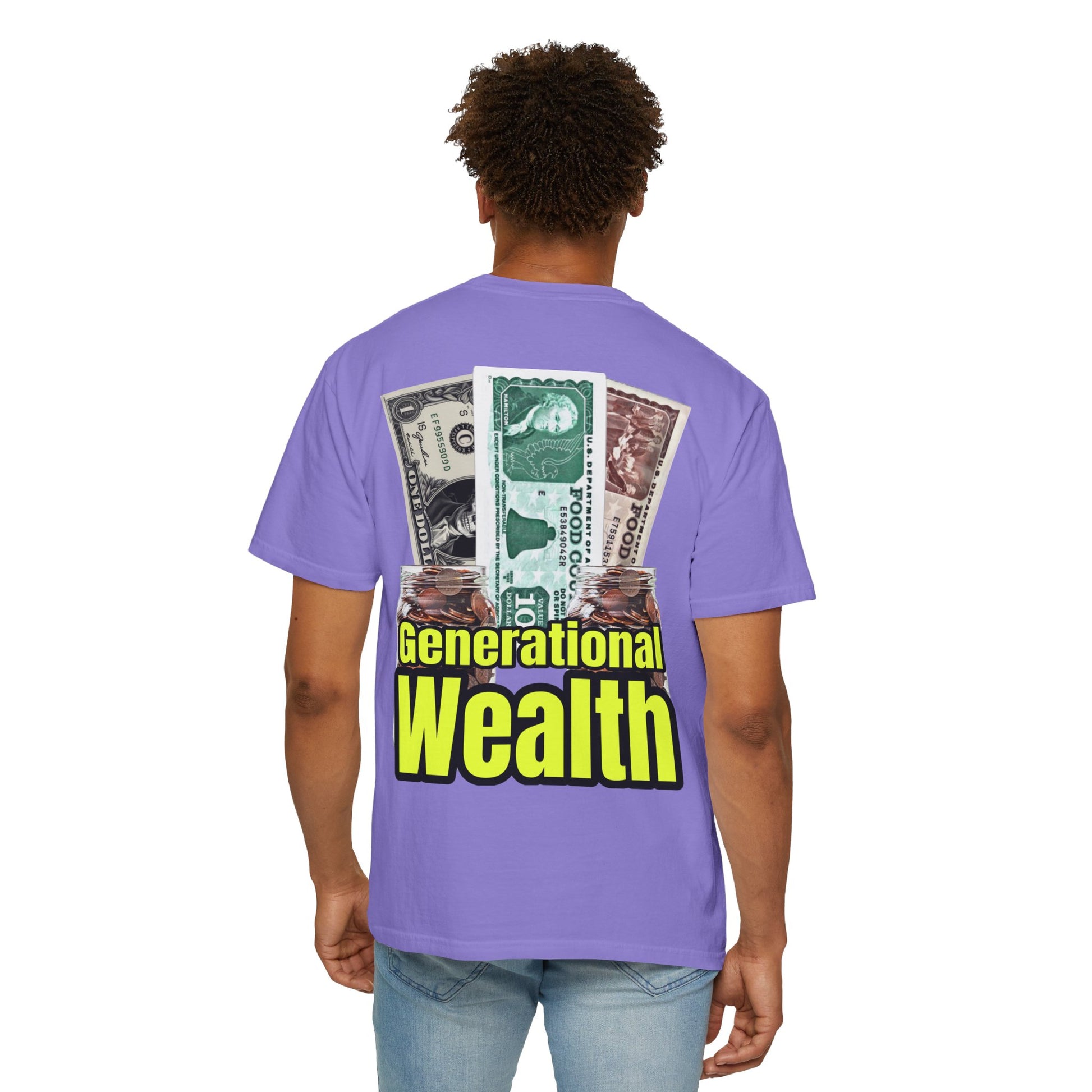 Garment-Dyed T-shirt Generational Wealth Tee