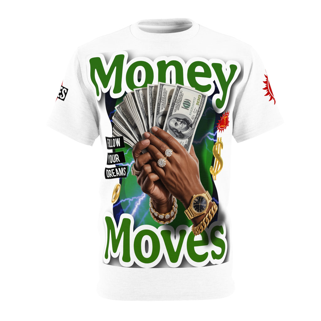 Money Moves T‑Shirt LD&P APPAREL GRAPHIC T-Shirt White