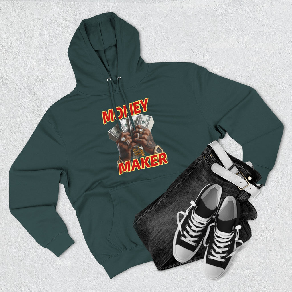 Fleece Hoodie - Money Maker Design