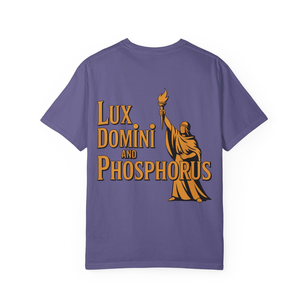 Garment-Dyed T-shirt Thin Line Love Hate LD&amp;P APPAREL Design