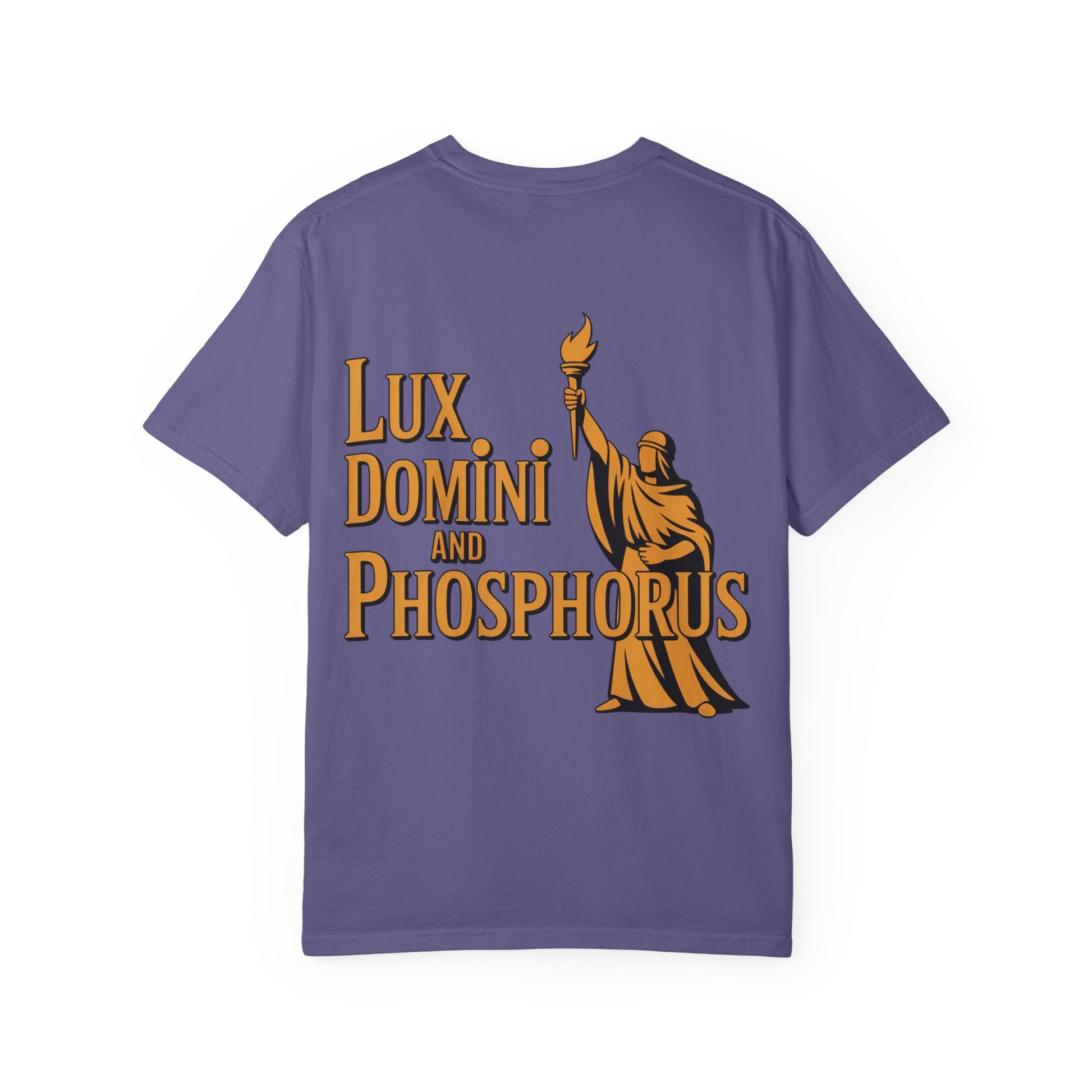 Garment-Dyed T-shirt Thin Line Love Hate LD&amp;P APPAREL Design