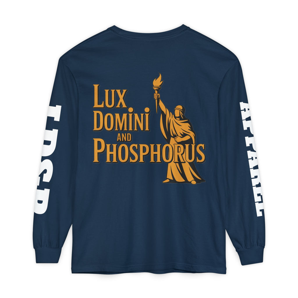 Long Sleeve T-Shirt Lux Domini and Phosphorus LD&P Apparel Design