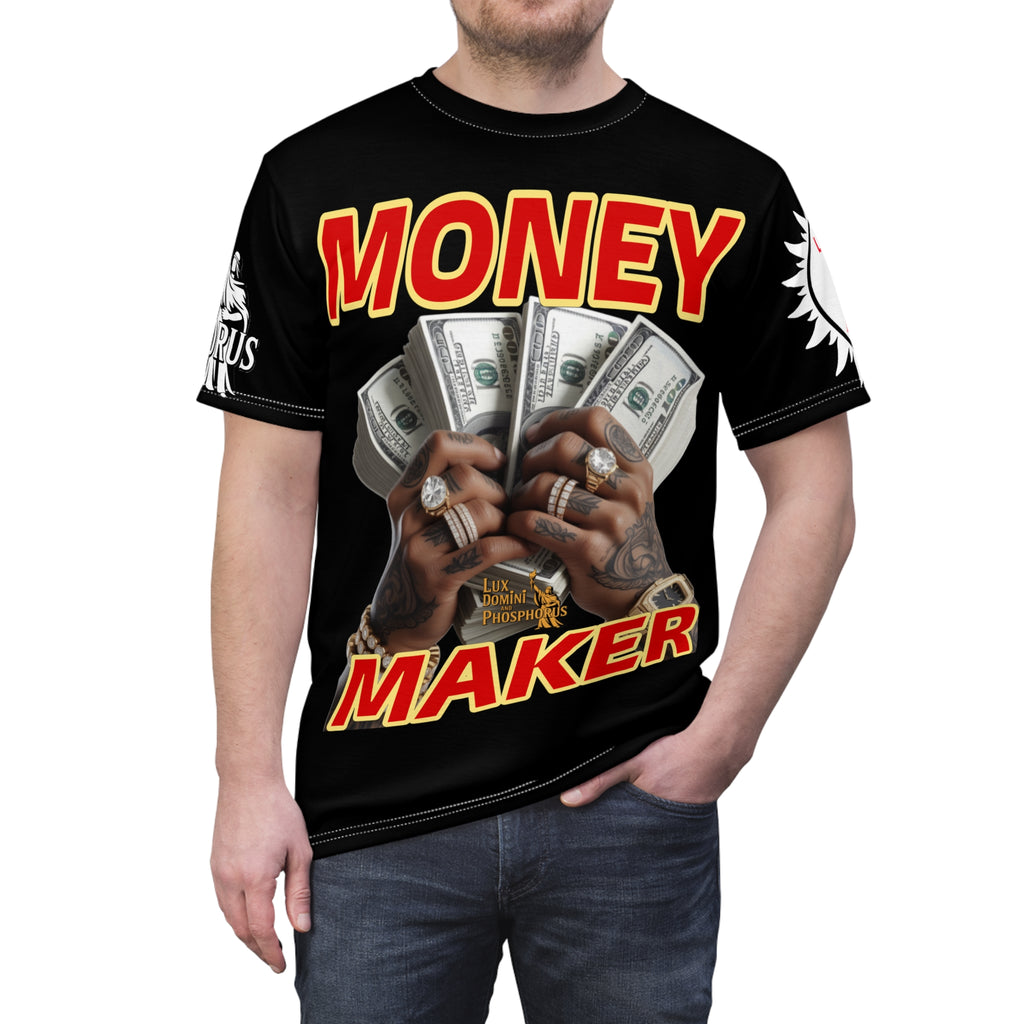 Money Maker Unisex Tee - Lux Domini and Phosphorus LD&P Apparel Design