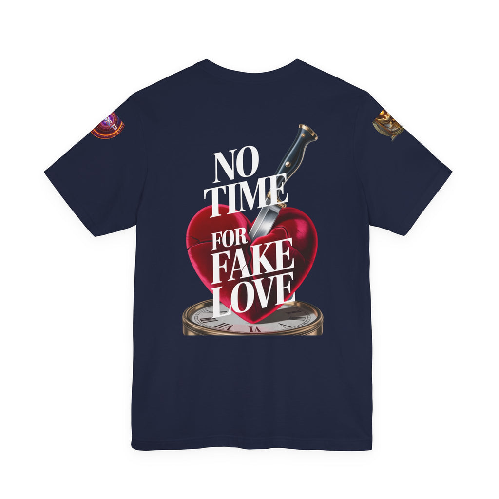 Short Sleeve Tee - No Fake Love Design