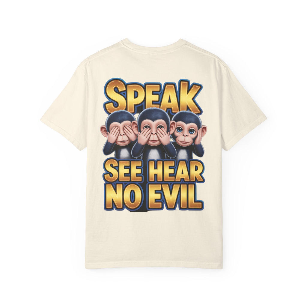 Graphic T-Shirt Speak See Hear No Evil design #2
