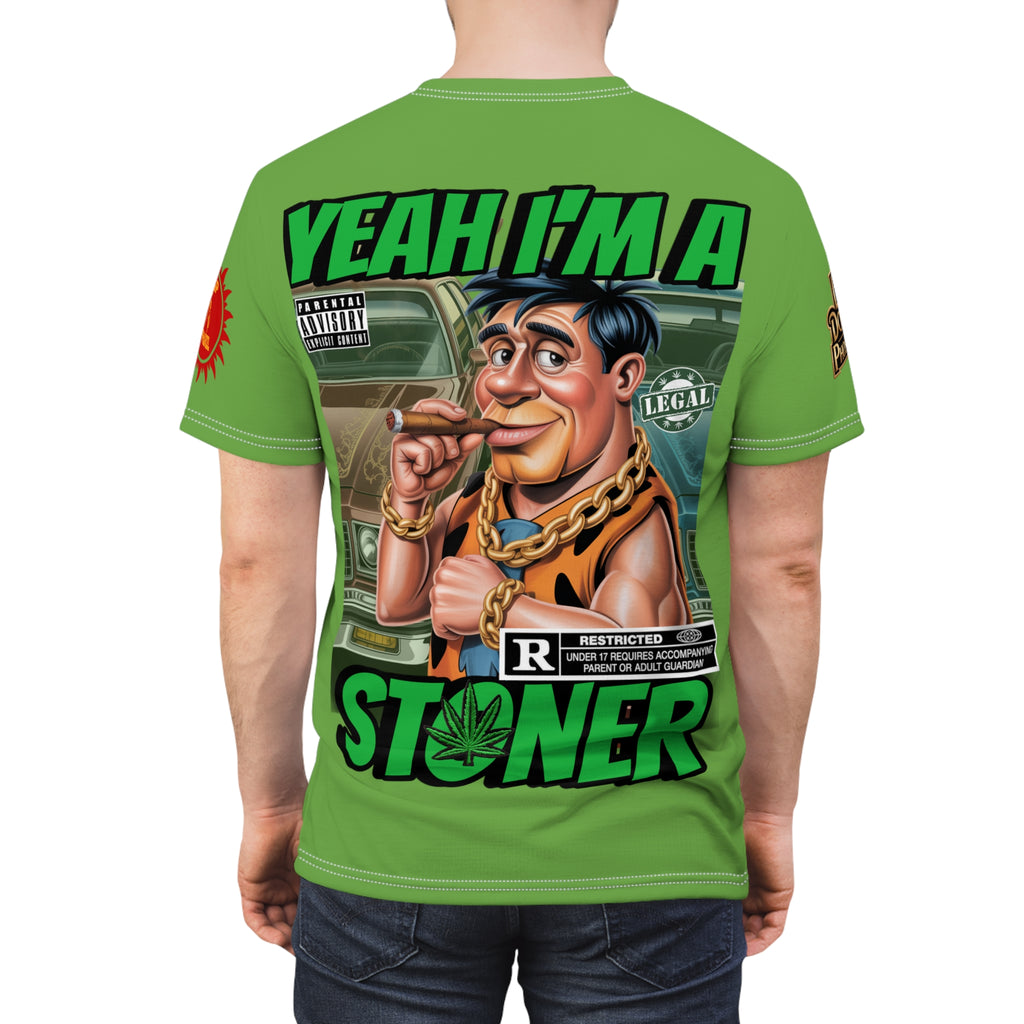 Yeah I'm a Stoner T-Shirt LD&P APPAREL Light Green