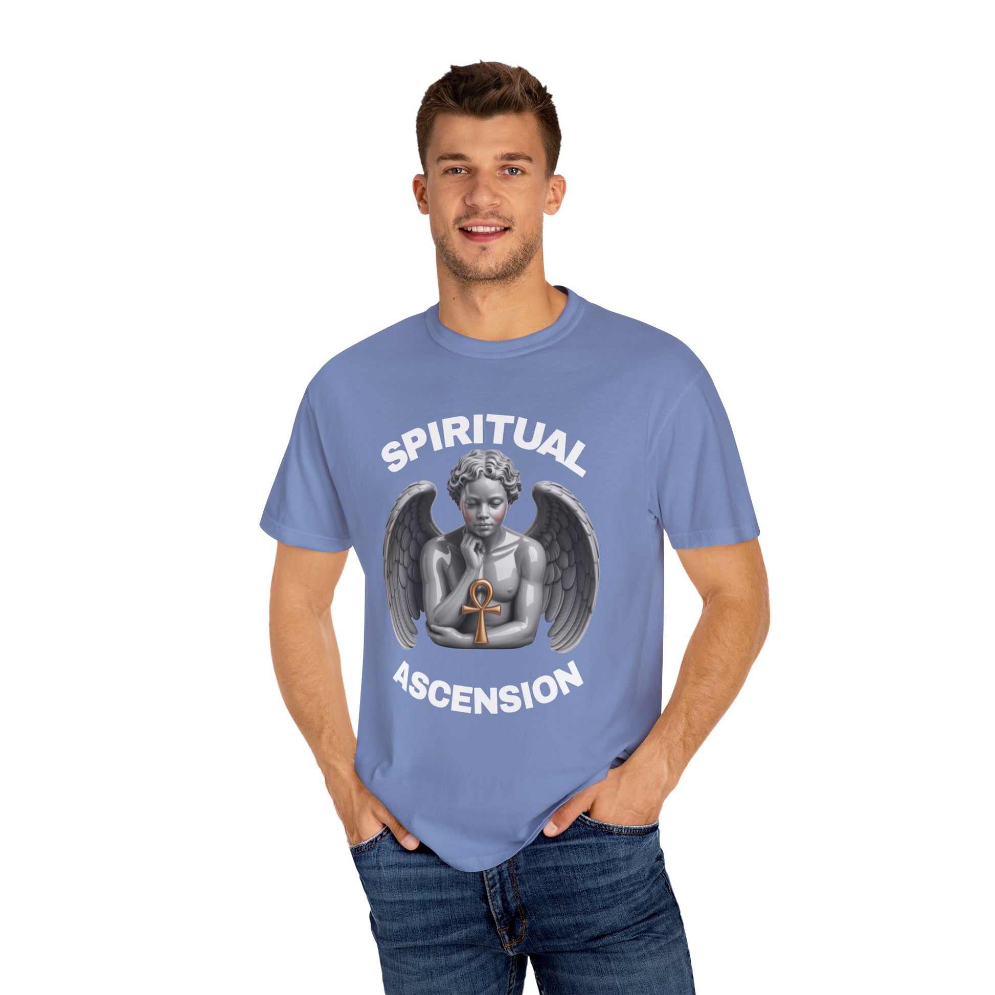 Unisex Garment-Dyed T-shirt - Spiritual Ascension LD&P Apparel Design