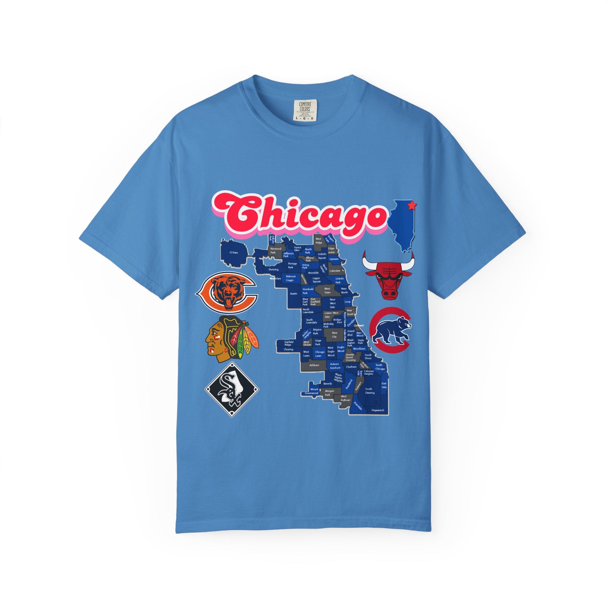 Chicago Unisex T-shirt - Vintage Chicago Design