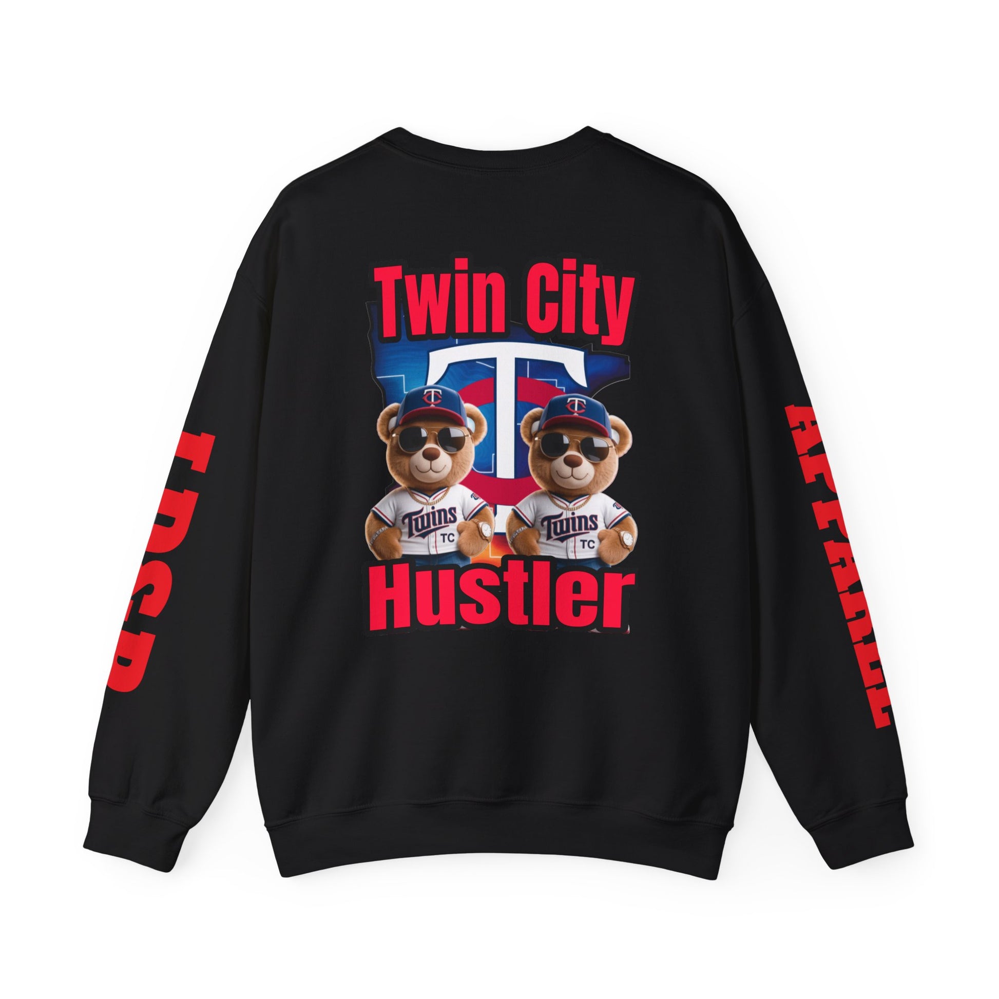 Crewneck Sweatshirt Twin City Hustler LD&P Apparel Design
