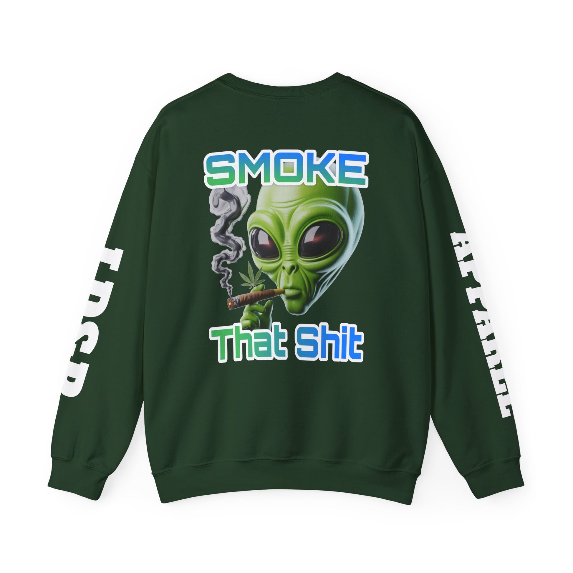 Crewneck Sweatshirt - Smoke That LD&P APPAREL Design