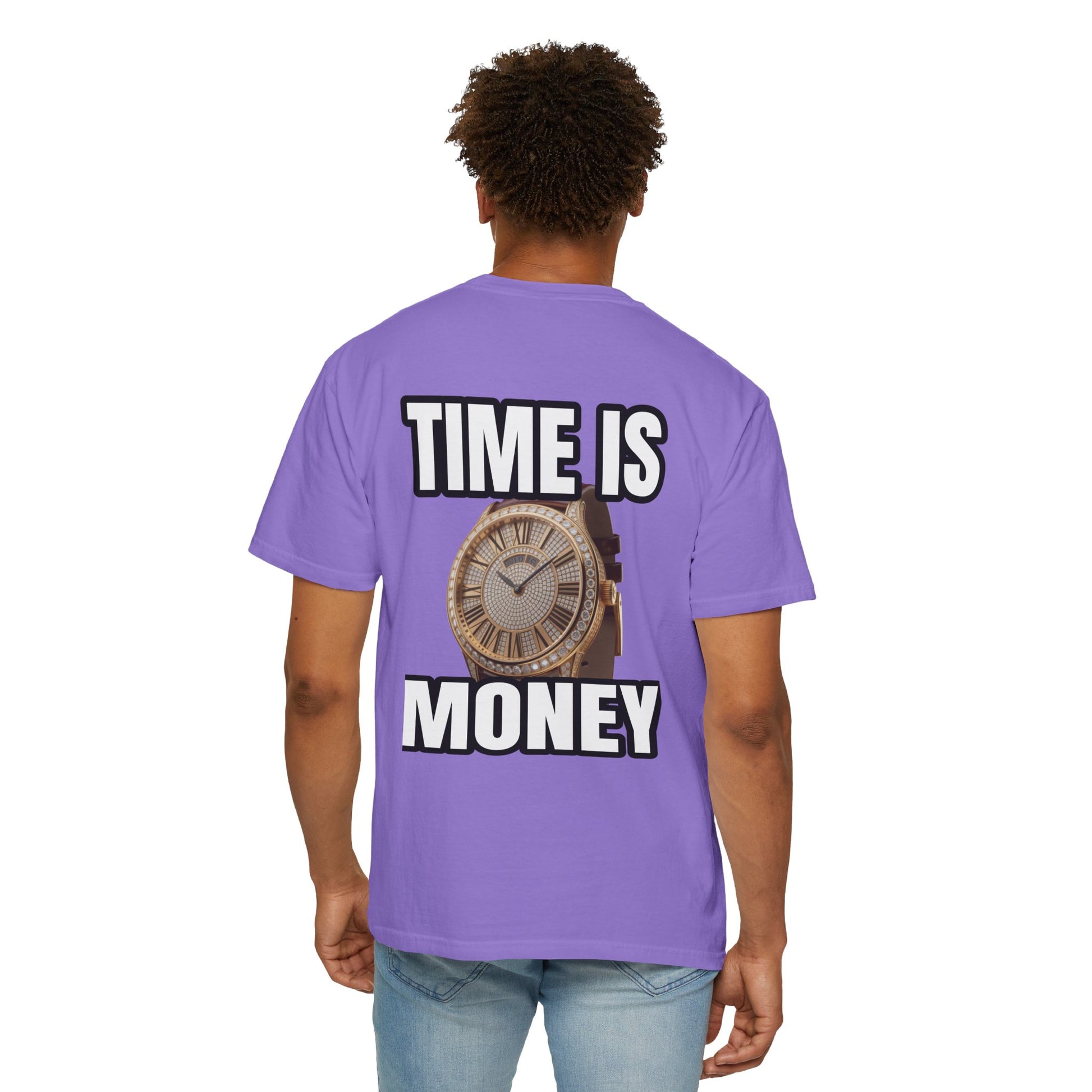 Garment-Dyed T-shirt - No Sleep, Time to Eat