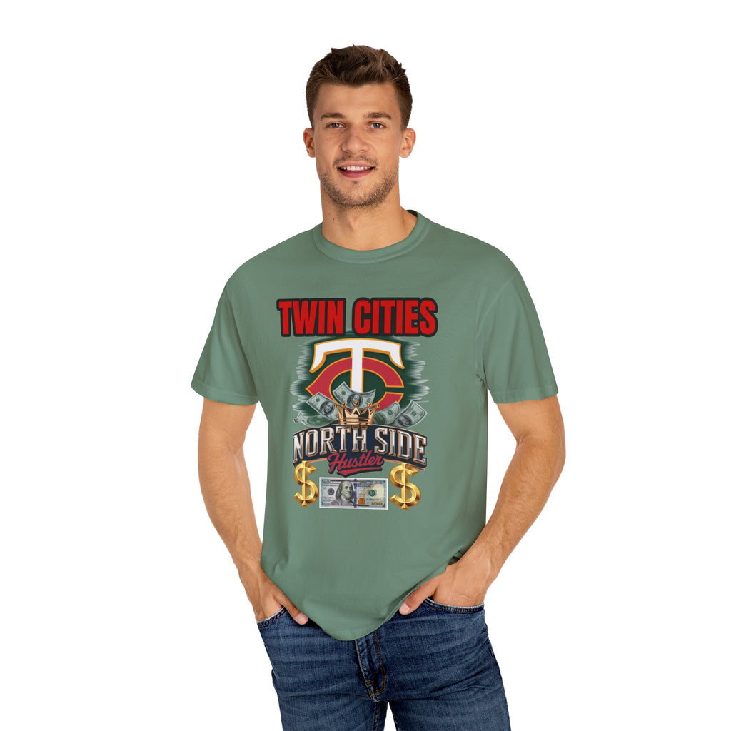 Garment-Dyed T-shirt - TC Northside HUSTLER