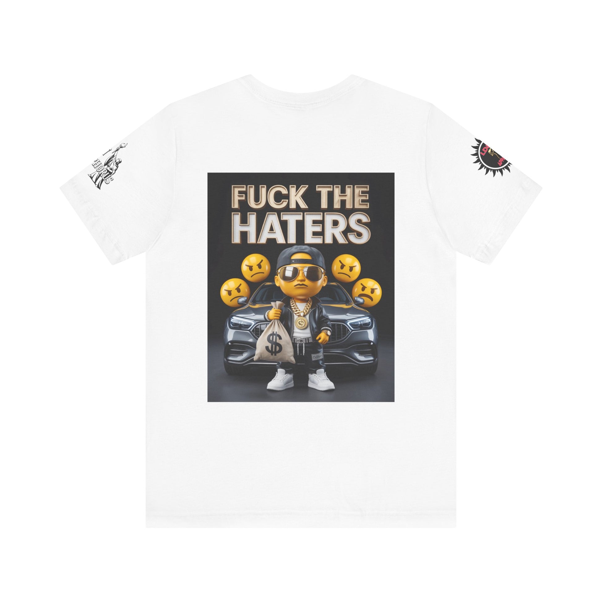 Fuck the Haters Unisex Tee - Bold Graphic Motivational Shirt