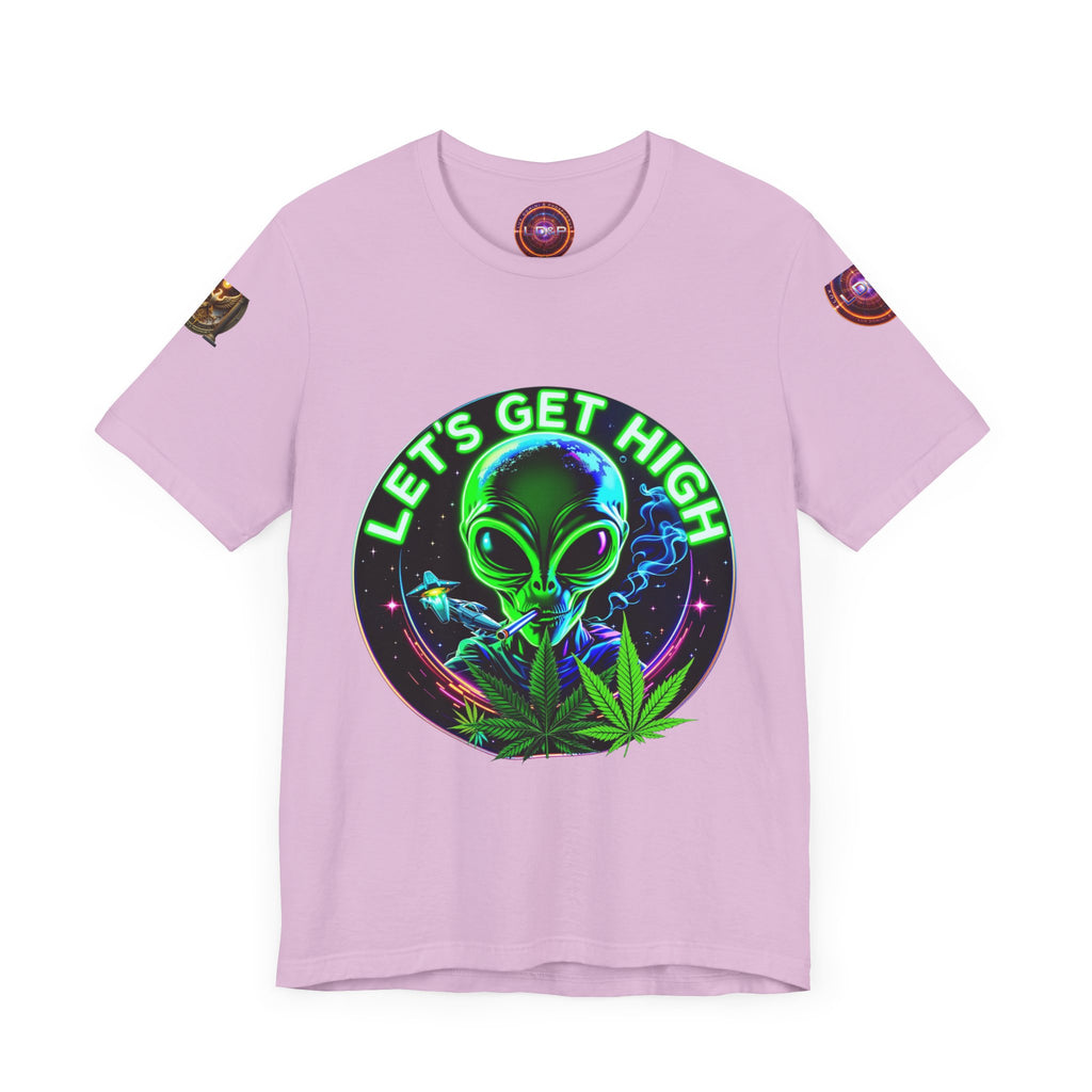 LD&P Apparel Designs Alien lets get high