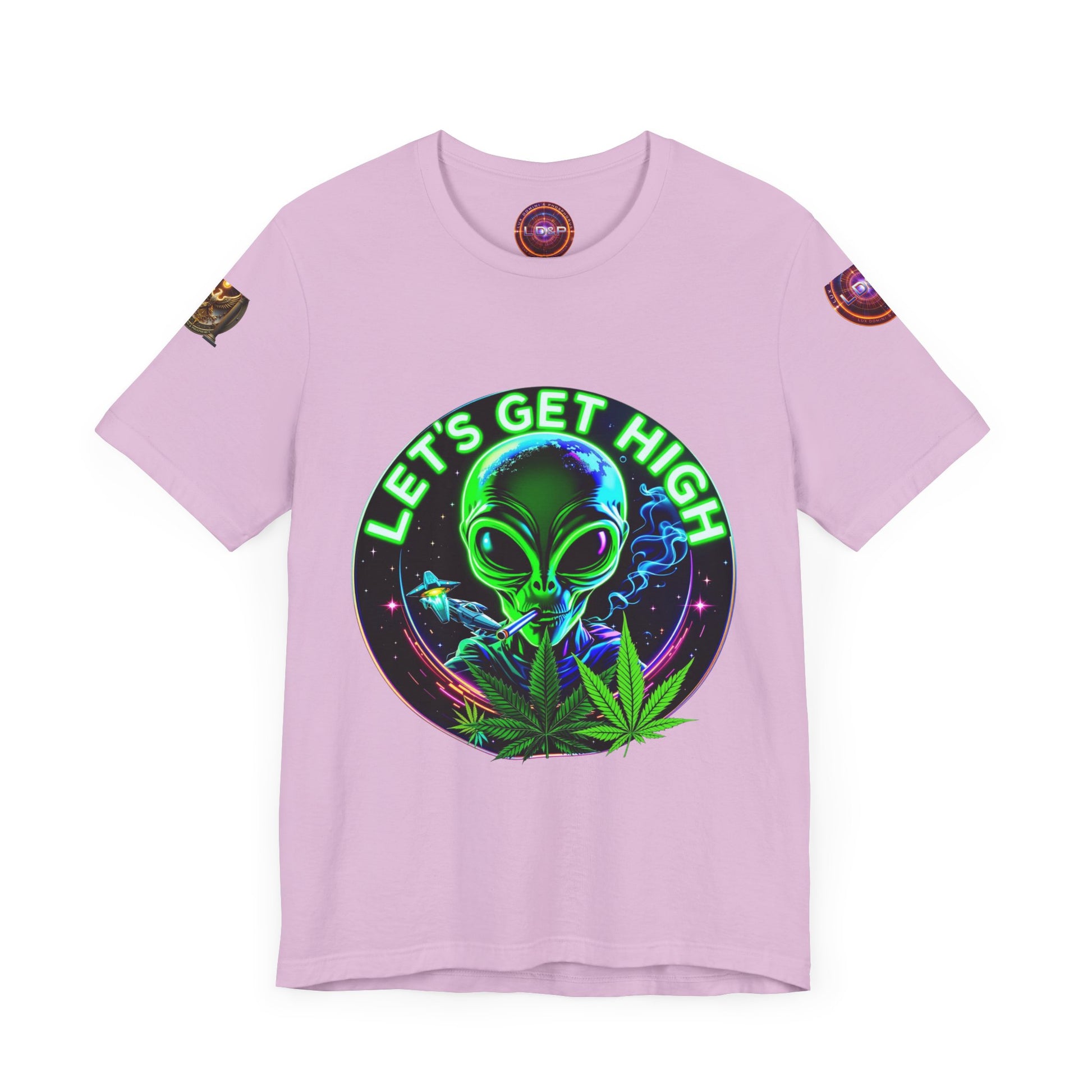 LD&P Apparel Designs Alien lets get high