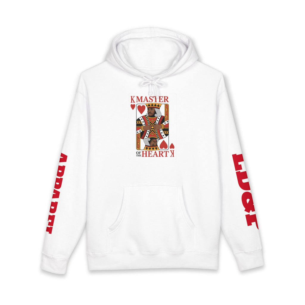 King Of Hearts  Heavyweight Hooded Sweatshirt