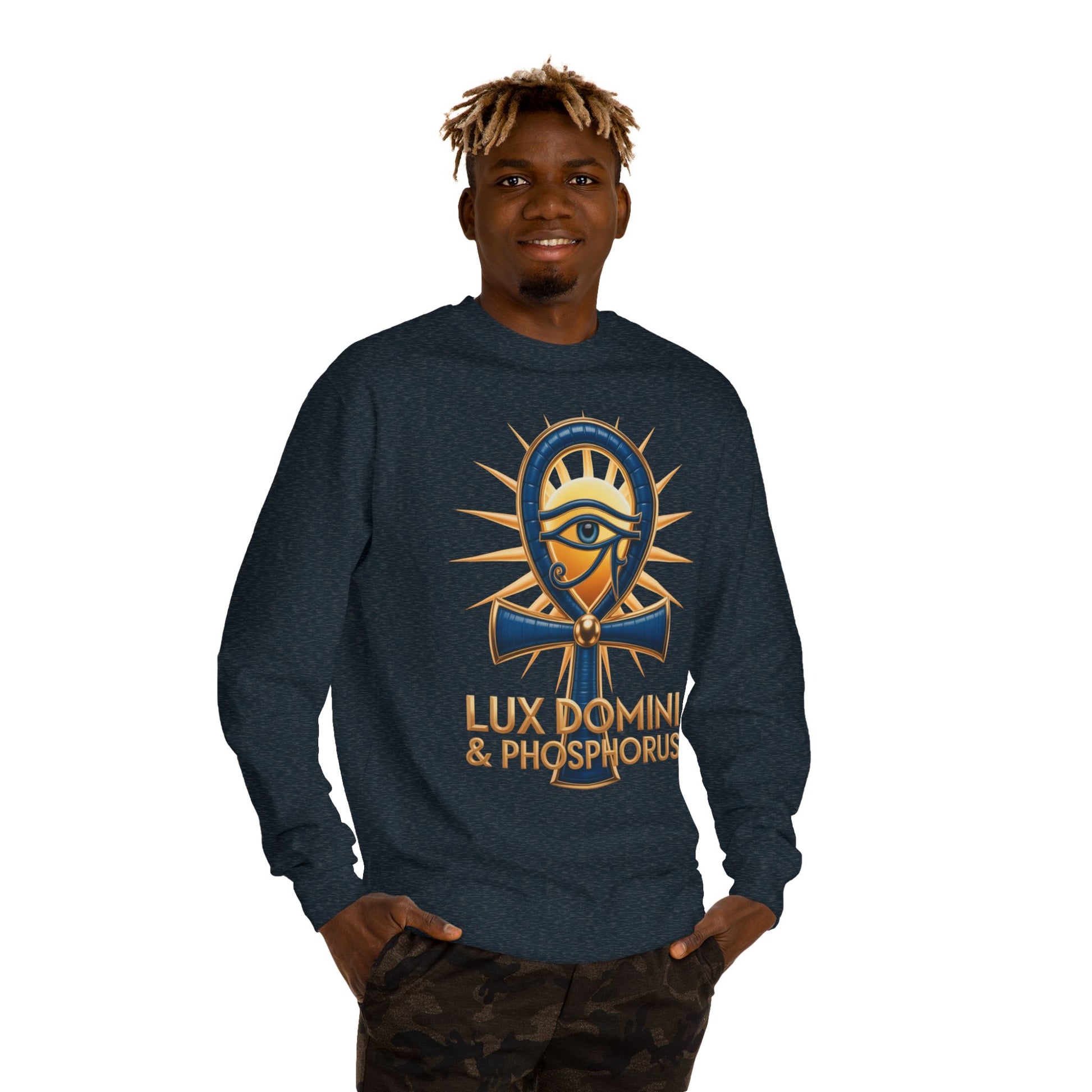LUX DOMINI AND PHOSPHORUS Sweatshirt